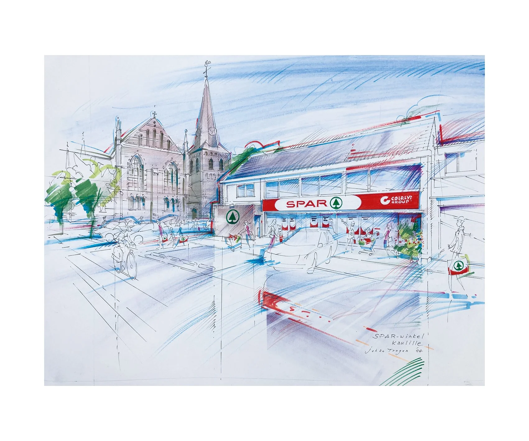 SPAR Kaulinlle door Johan Truyen