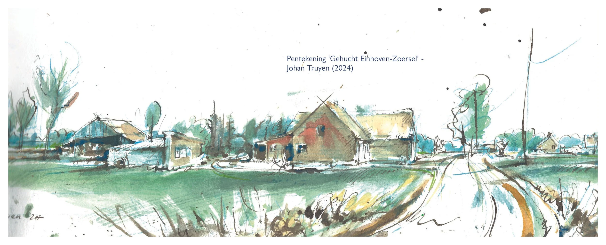 LANDSCHAP Van den Vloet door Johan Truyen