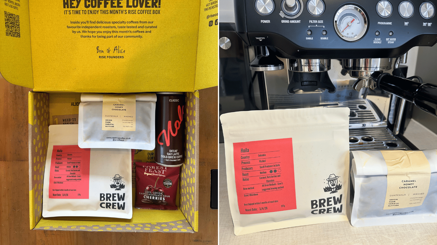 rise coffee susbscription box