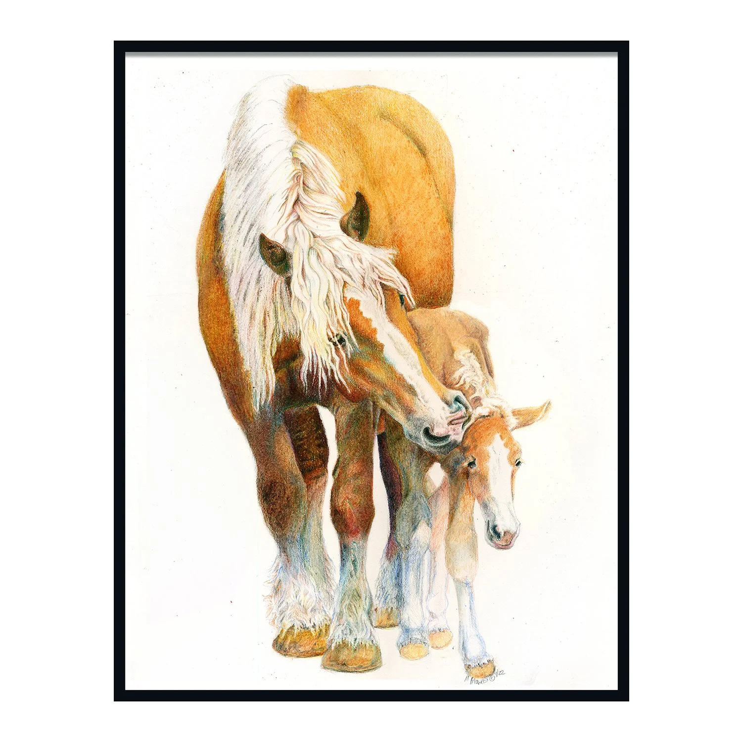 DHMareFoalSquareFramed copy.jpg