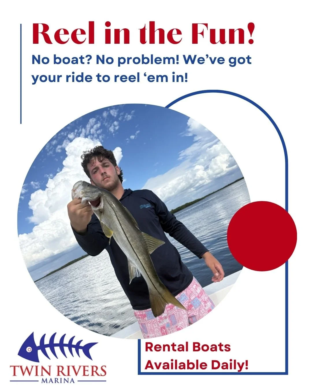 Weekend plans? Book your fishing boat and hit the water in style! Newest rental boat fleet on the water at Twin Rivers Marina. Call 352-795-3552 or check us out on www.twinriversmarina.com to book now! #crystalriverfl #florida #fishing #snook #boatre