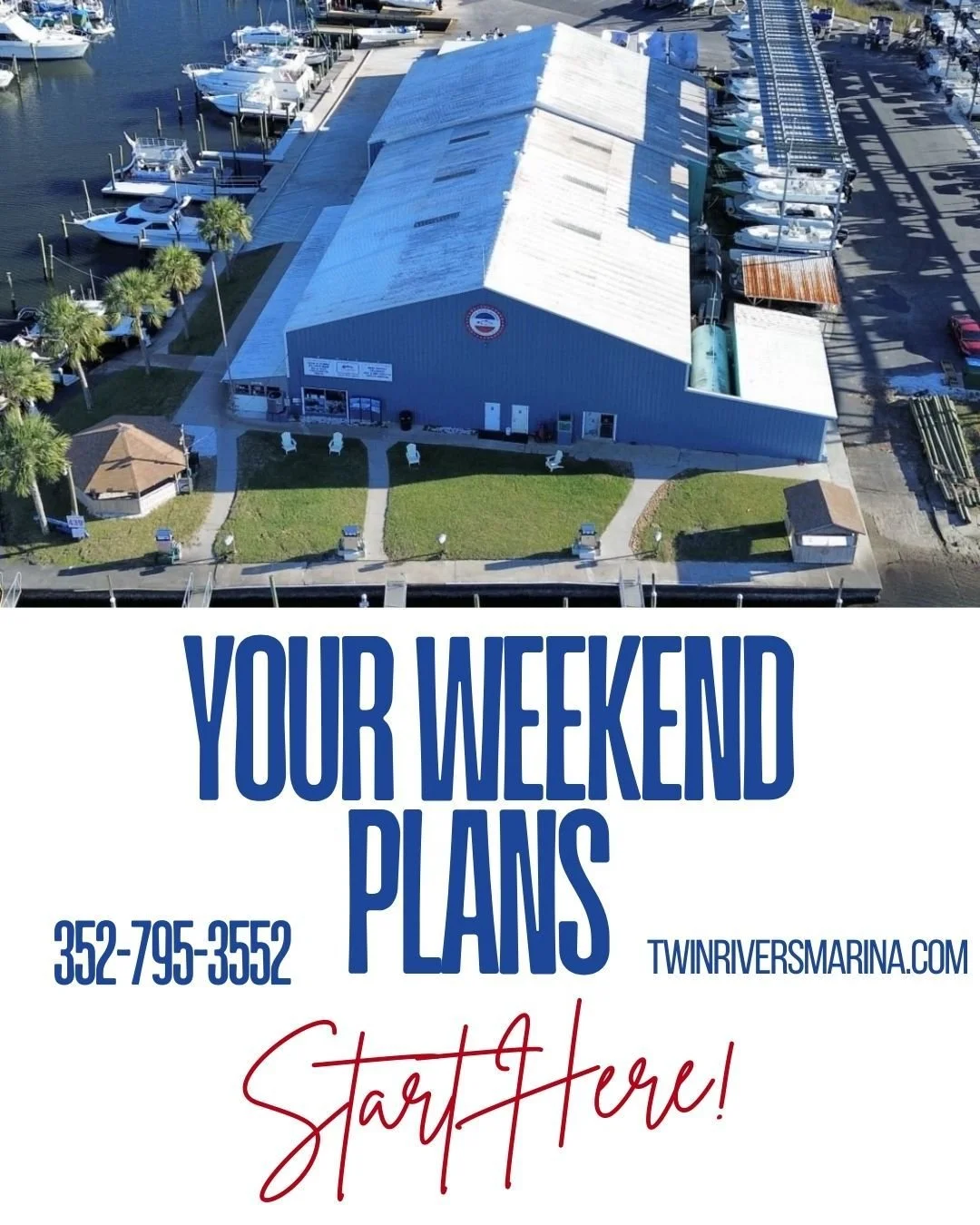 Kayaks, pontoons, carolina skiffs, and even a double-decker pontoon with slide - yep, we've got it all here at Twin Rivers Marina! No reason to be bored this weekend... come make some waves with us! #crystalriverfl #crystalriver #boatlife