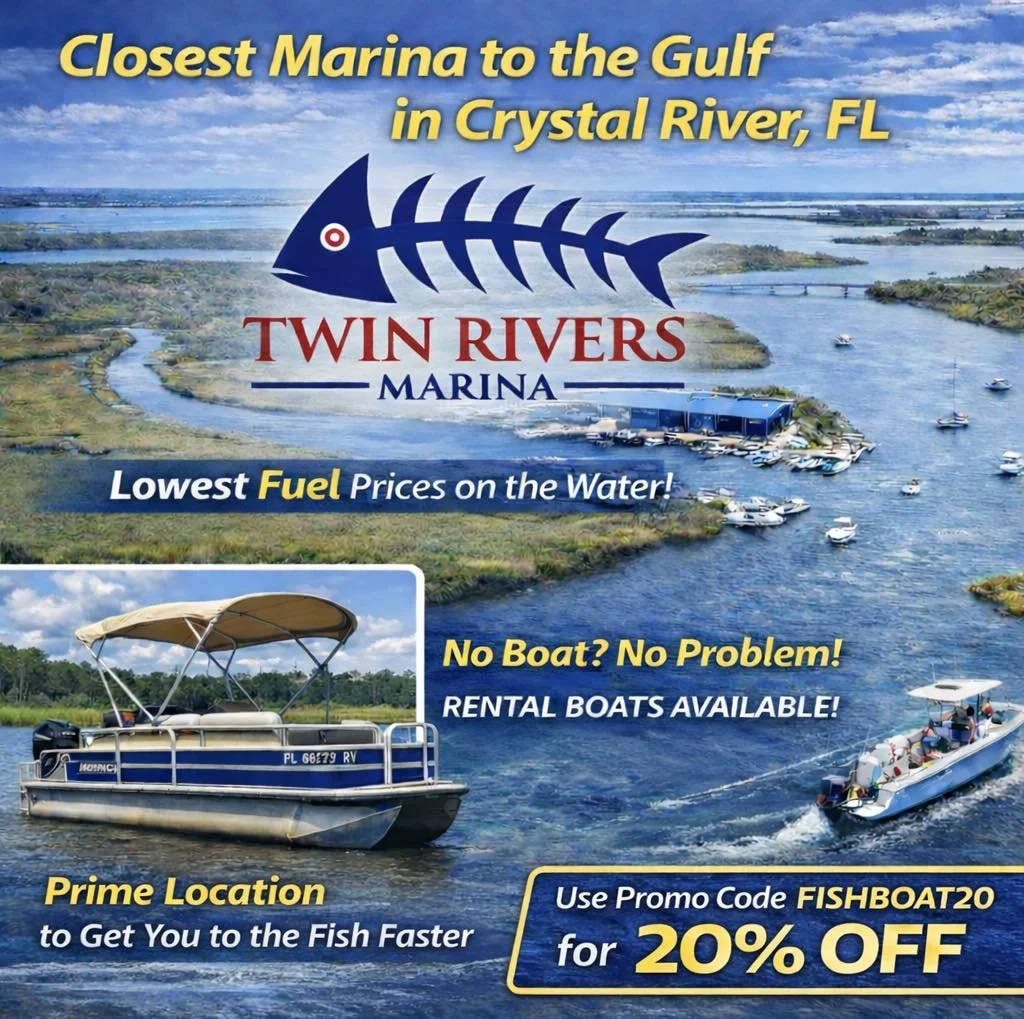 Closest marina to the Gulf = more time on the water 🌊☀️

Fuel up for less, launch fast, and explore Crystal River, Kings Bay &amp; the famous springs with ease. No boat? No problem &mdash; our rental fleet has you covered!

🎣 Prime location
⛽ Lowes