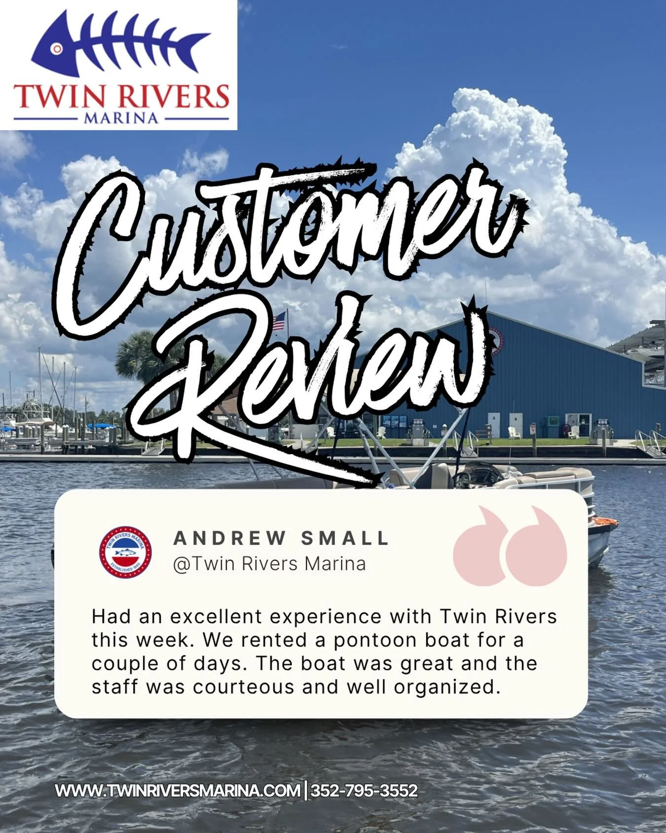 Another happy day on the water 🙌🌊

Nothing we love more than hearing how easy, fun, and memorable your trip was with us!

From cruising Kings Bay to swimming in the springs&mdash;it doesn&rsquo;t get better than this ☀️

Come see why everyone&rsquo