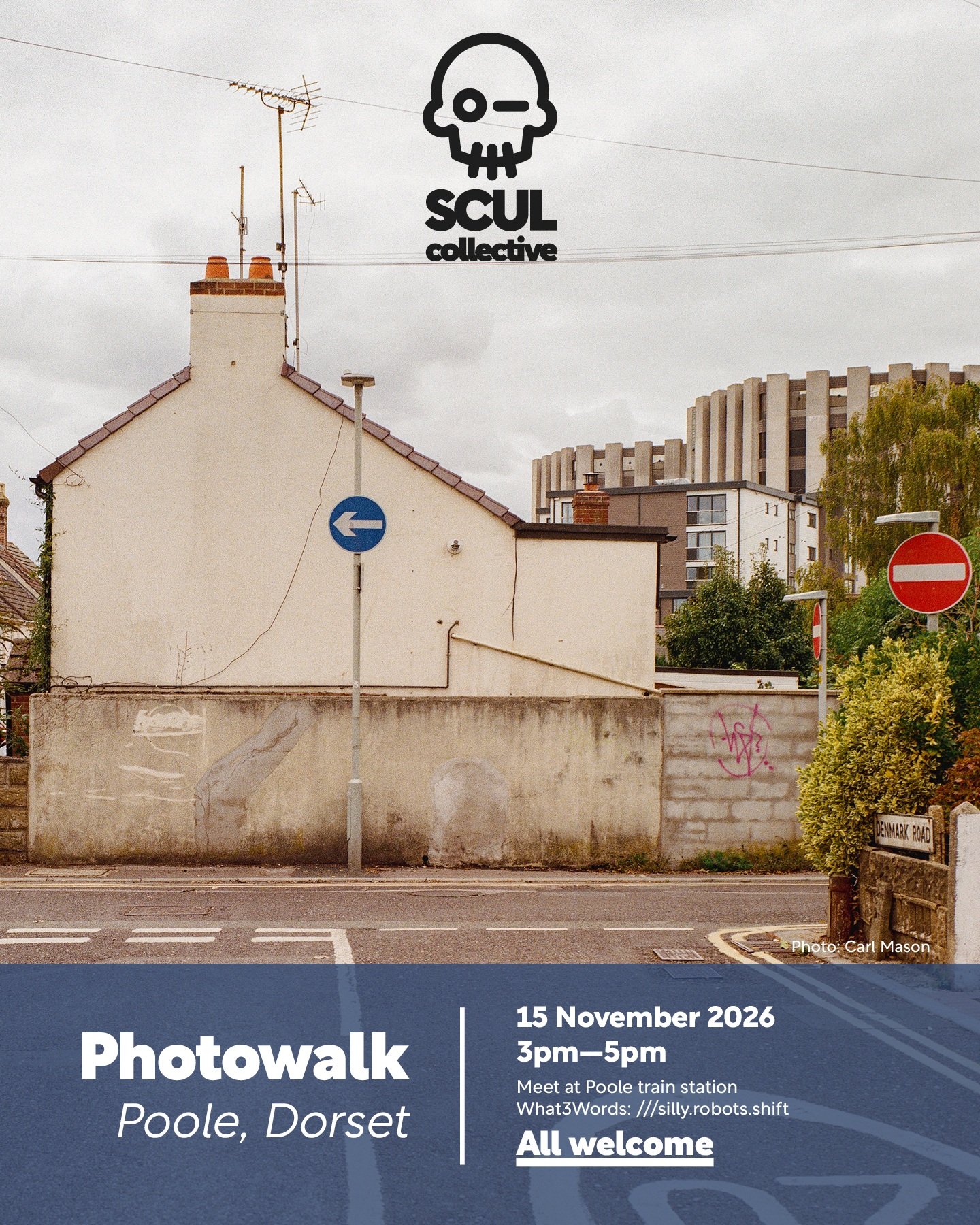 📸 Looking ahead to November's walk!

Join us on Sunday 15 November for our next SCUL photowalk, as we head to Poole, Dorset for the first time!

Led by SCUL member @adayinthelifeofmaso (Carl Mason) this is an opportunity to spend a couple of hours l