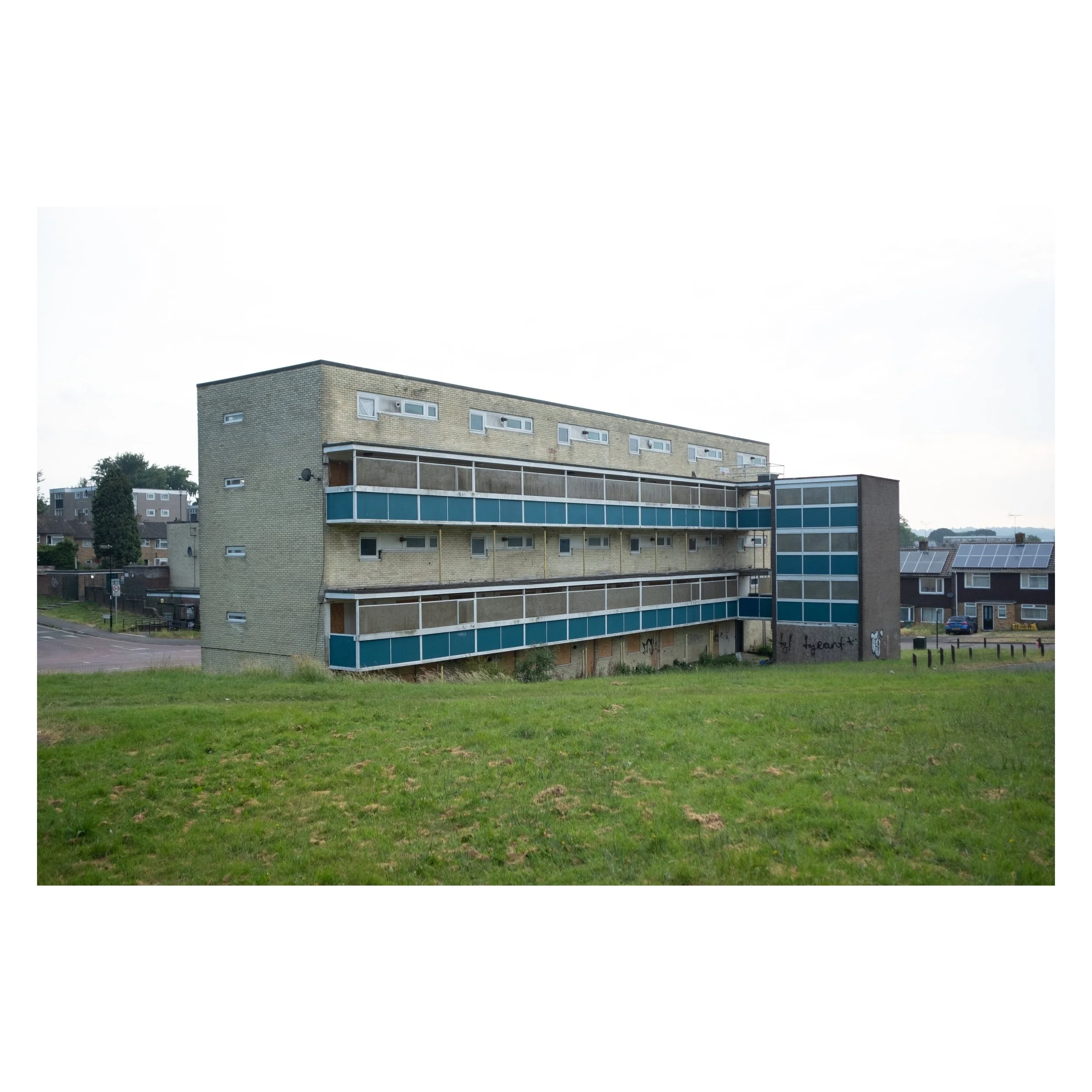 Council estate before demolition, Southampton