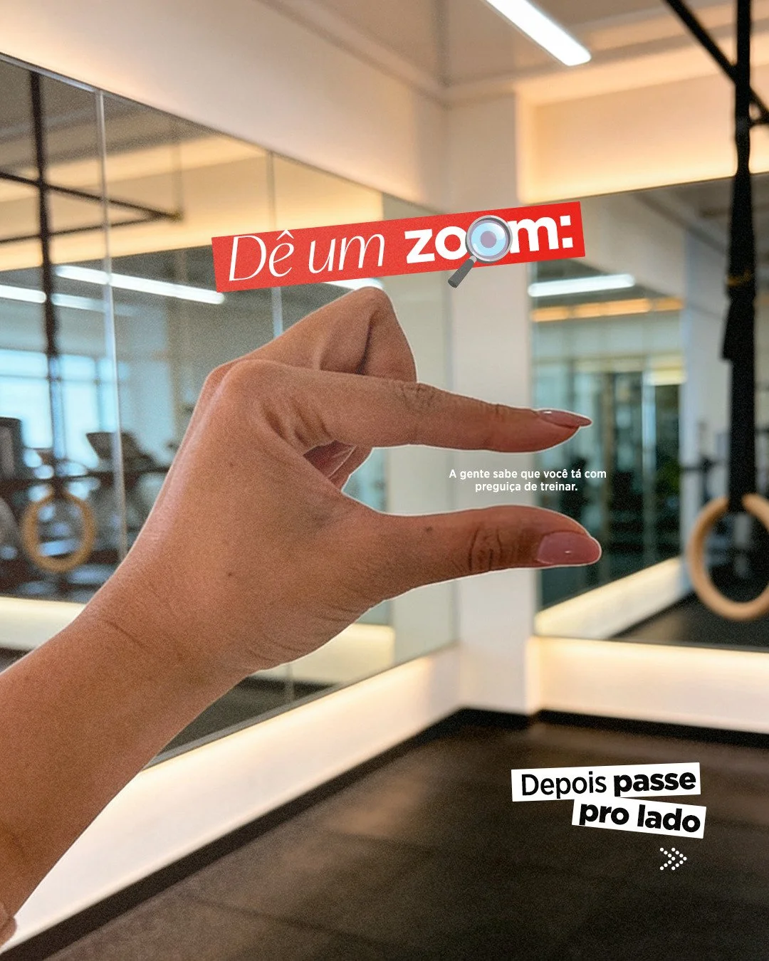 A gente sabe que voc&ecirc; j&aacute; tava inventando uma desculpa pra n&atilde;o treinar hoje! 😂 &Agrave;s vezes a pregui&ccedil;a bate mesmo, e t&aacute; tudo bem. O que n&atilde;o d&aacute; &eacute; deixar ela ganhar!

Bora reagir? Com o Pr&eacut