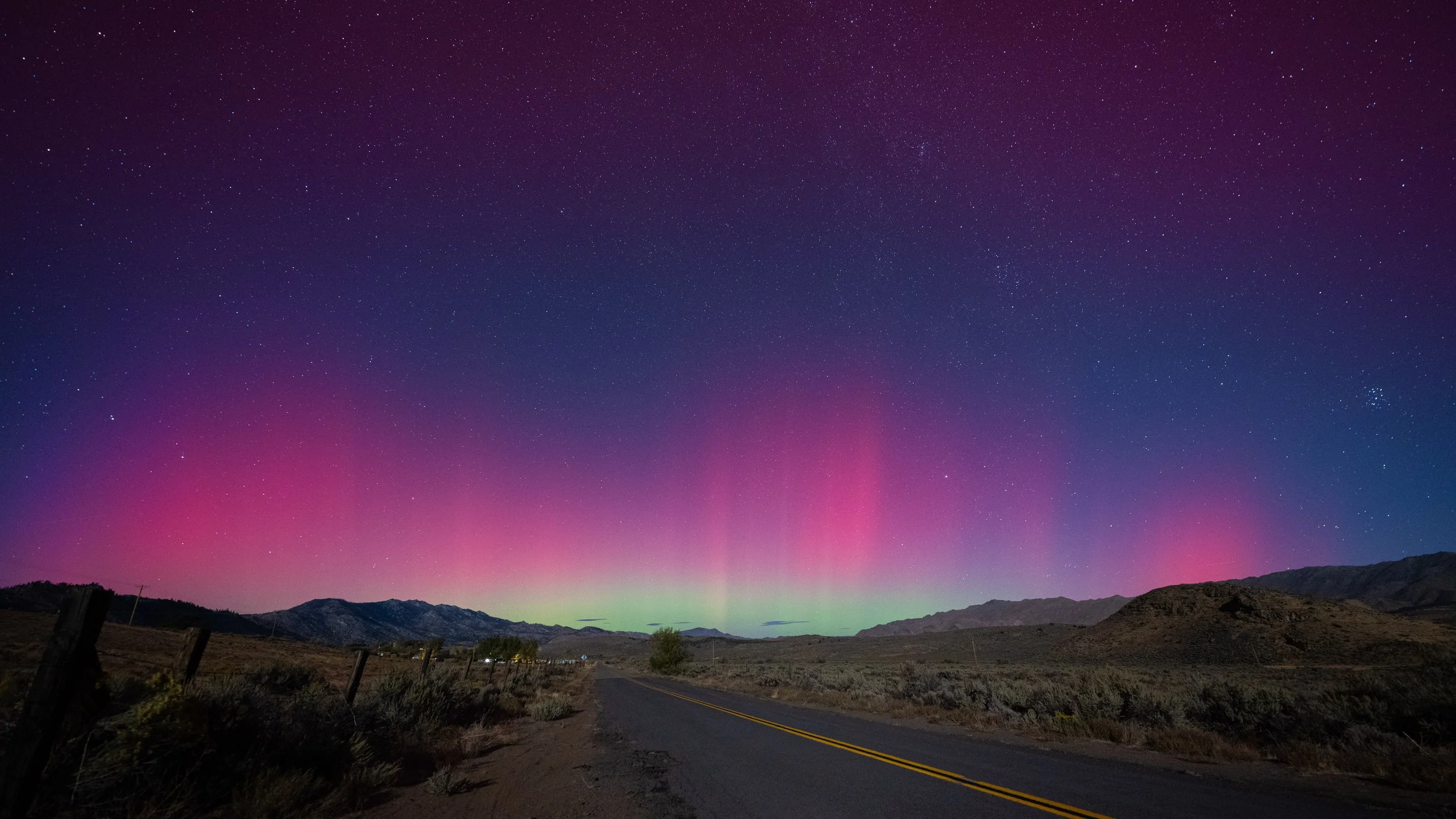Aurora Borealis from Northern California (taken 10 OCT 2024)