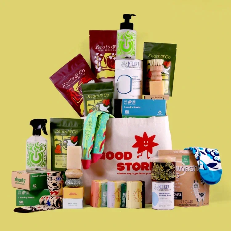 My favorite source for cleaning and hygiene products, plus tea and coffee. All profits go to charity supporting maternal health, tuberculosis treatment, and reef restoration. (referral link)