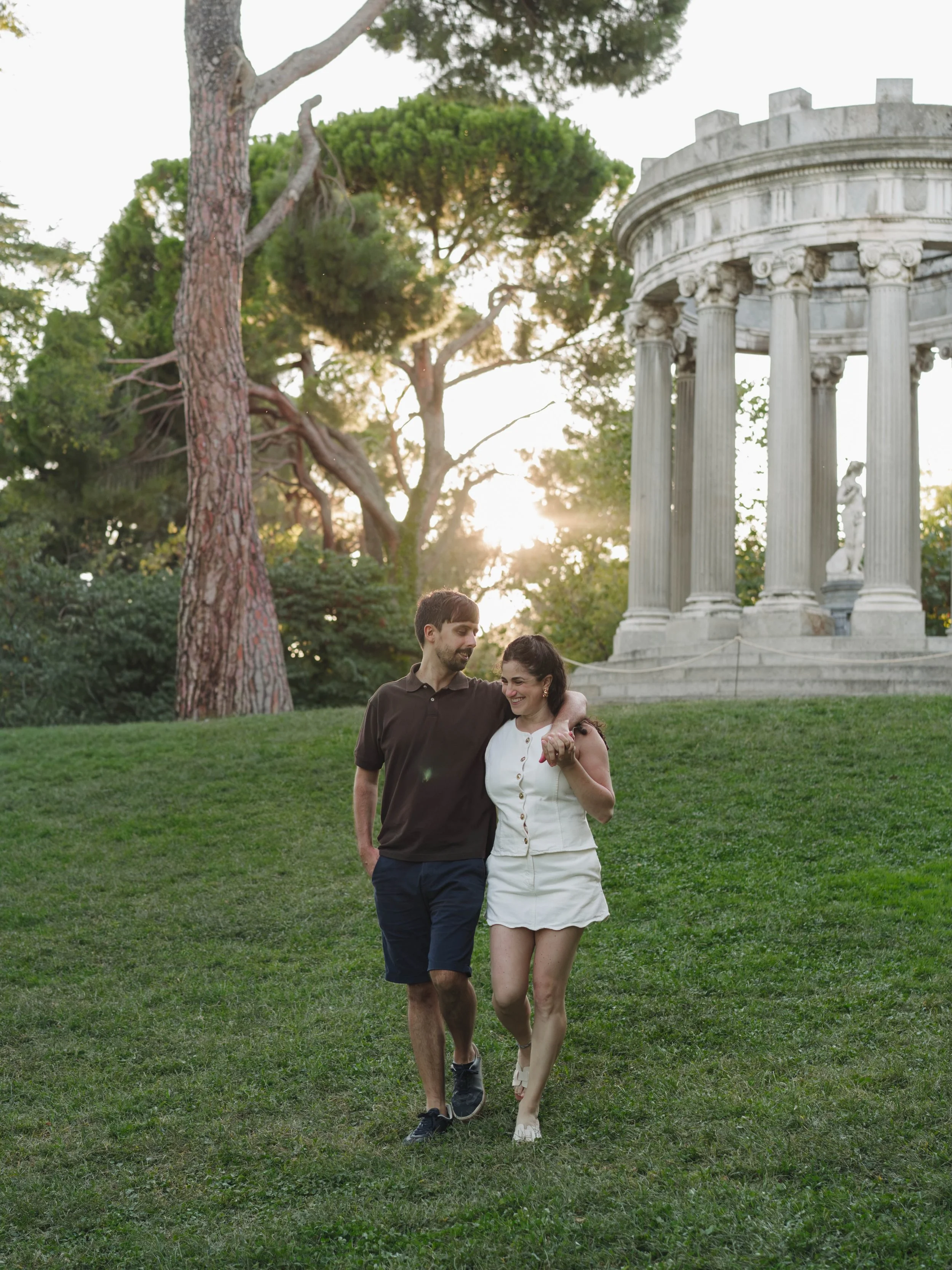 I will definitely be missing warm sunset walks in the parks of Madrid&hellip; hello fall!🍂