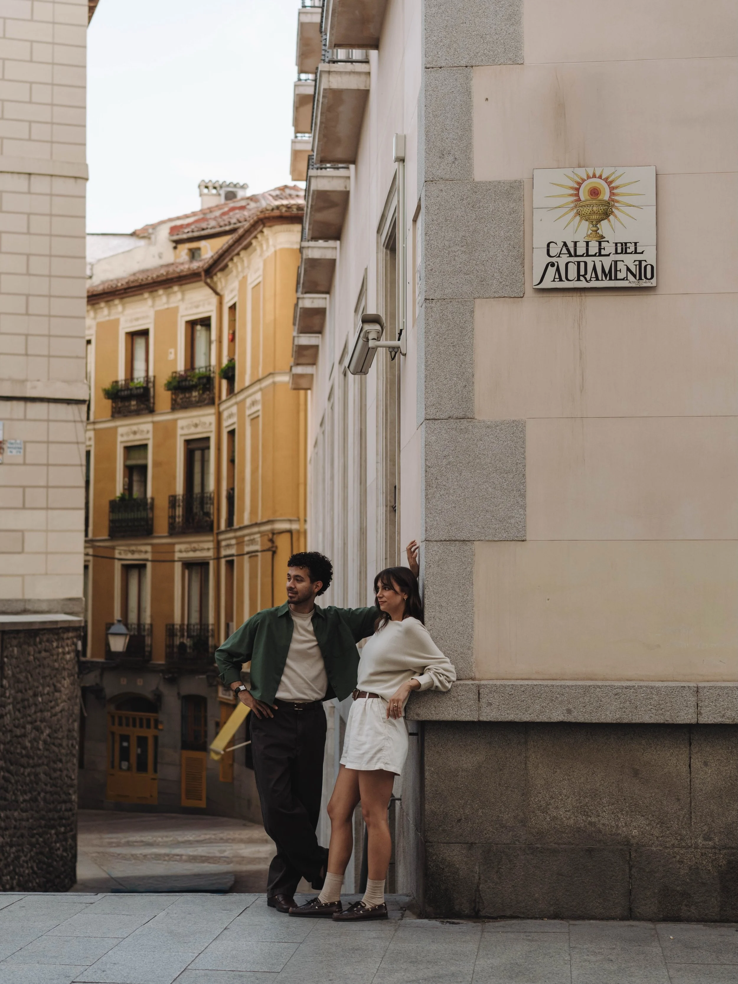 Wandering around the streets of Madrid with Hannah &amp; Franco🥰