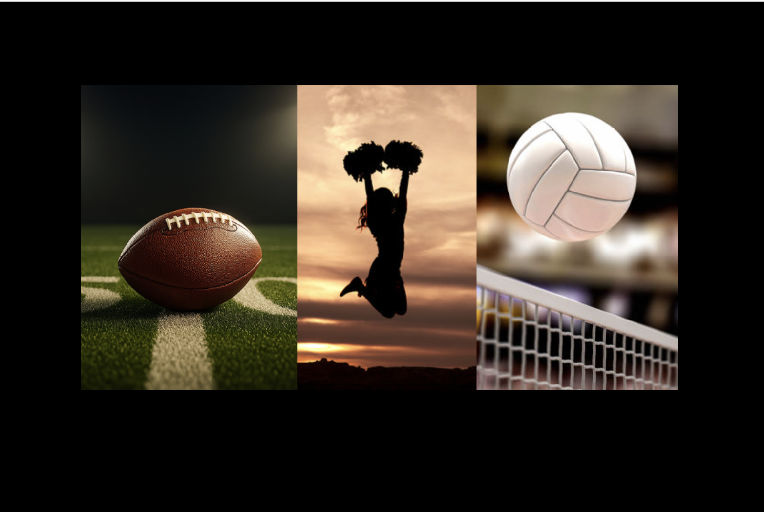 Football, Cheer, &amp; Girls Volleyball Tryouts