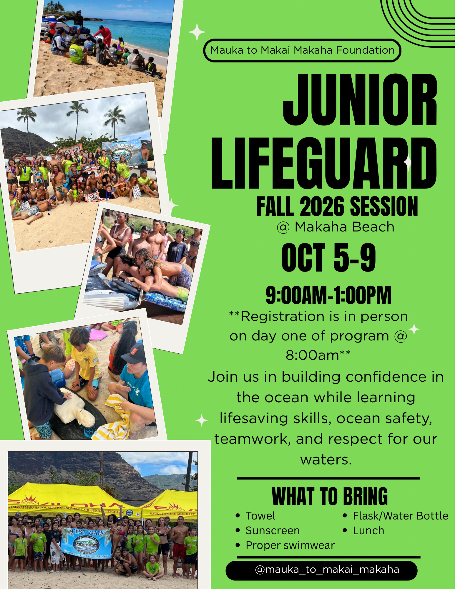 Surf Team Jr Lifeguard Certification