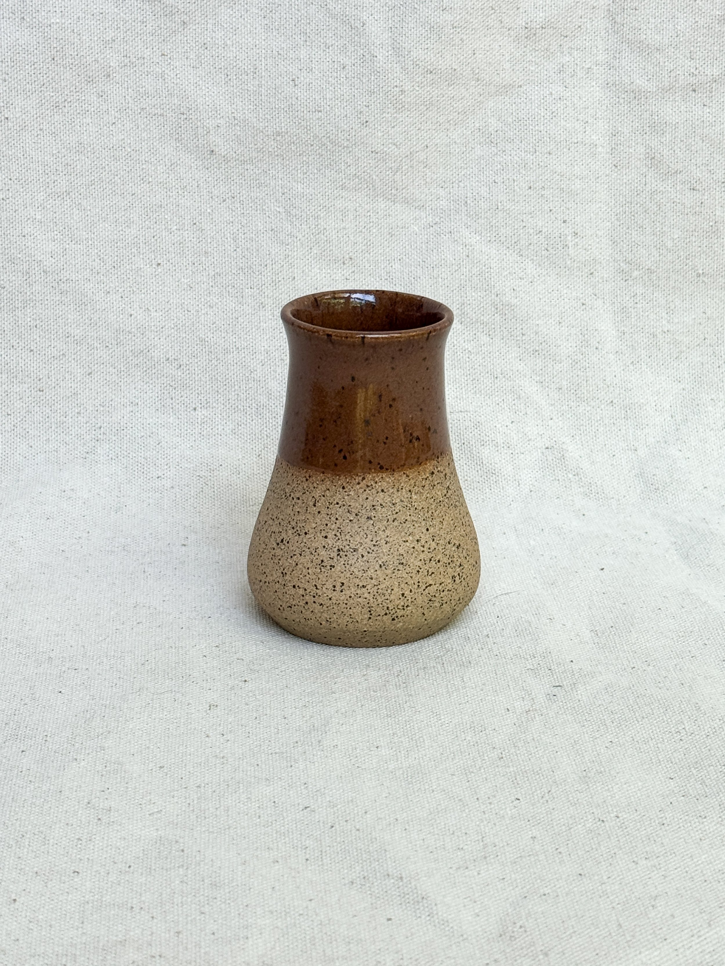 Bud Vase in Sepia Half-Dip