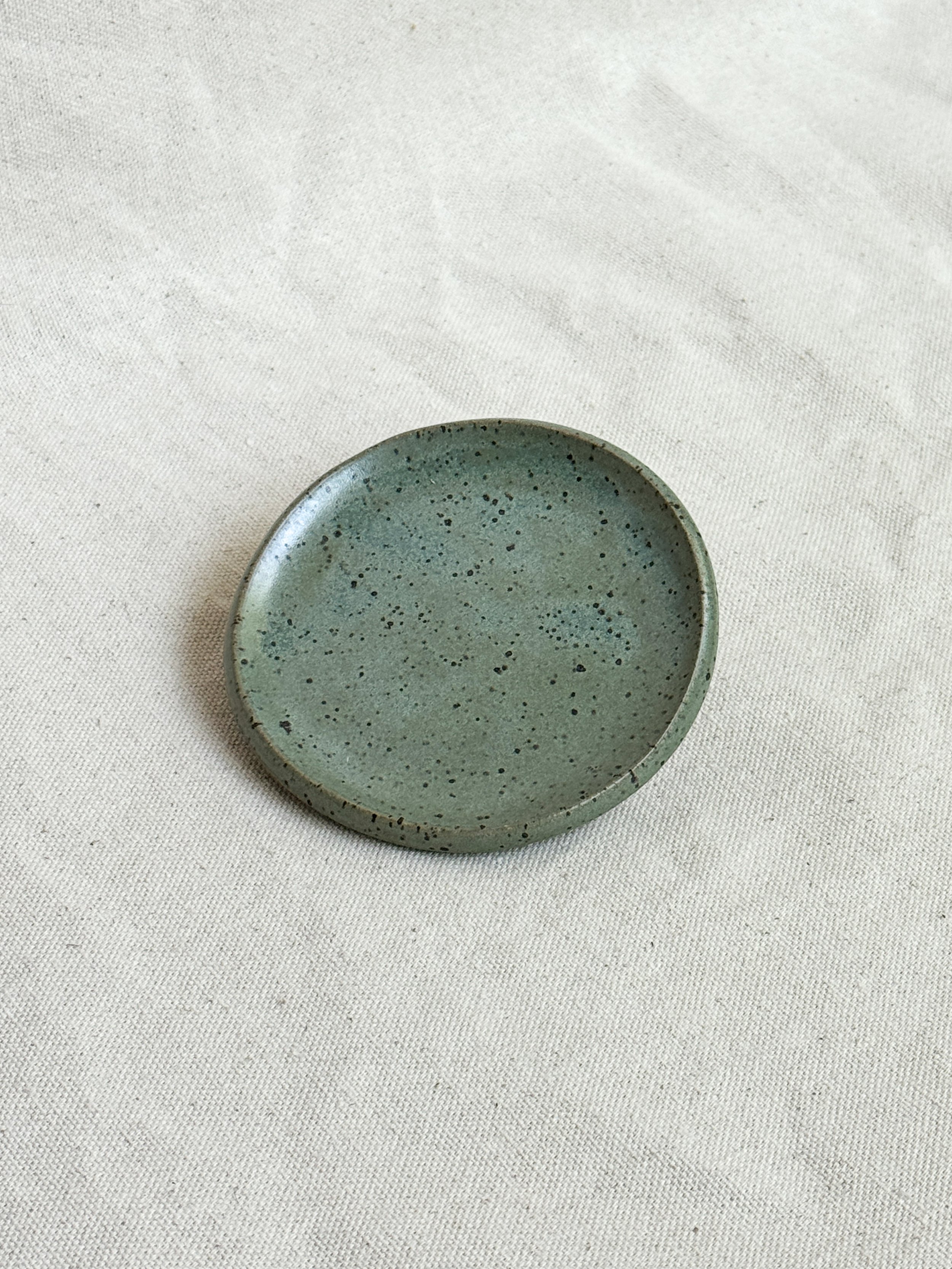 Trinket Dish in Frost Green