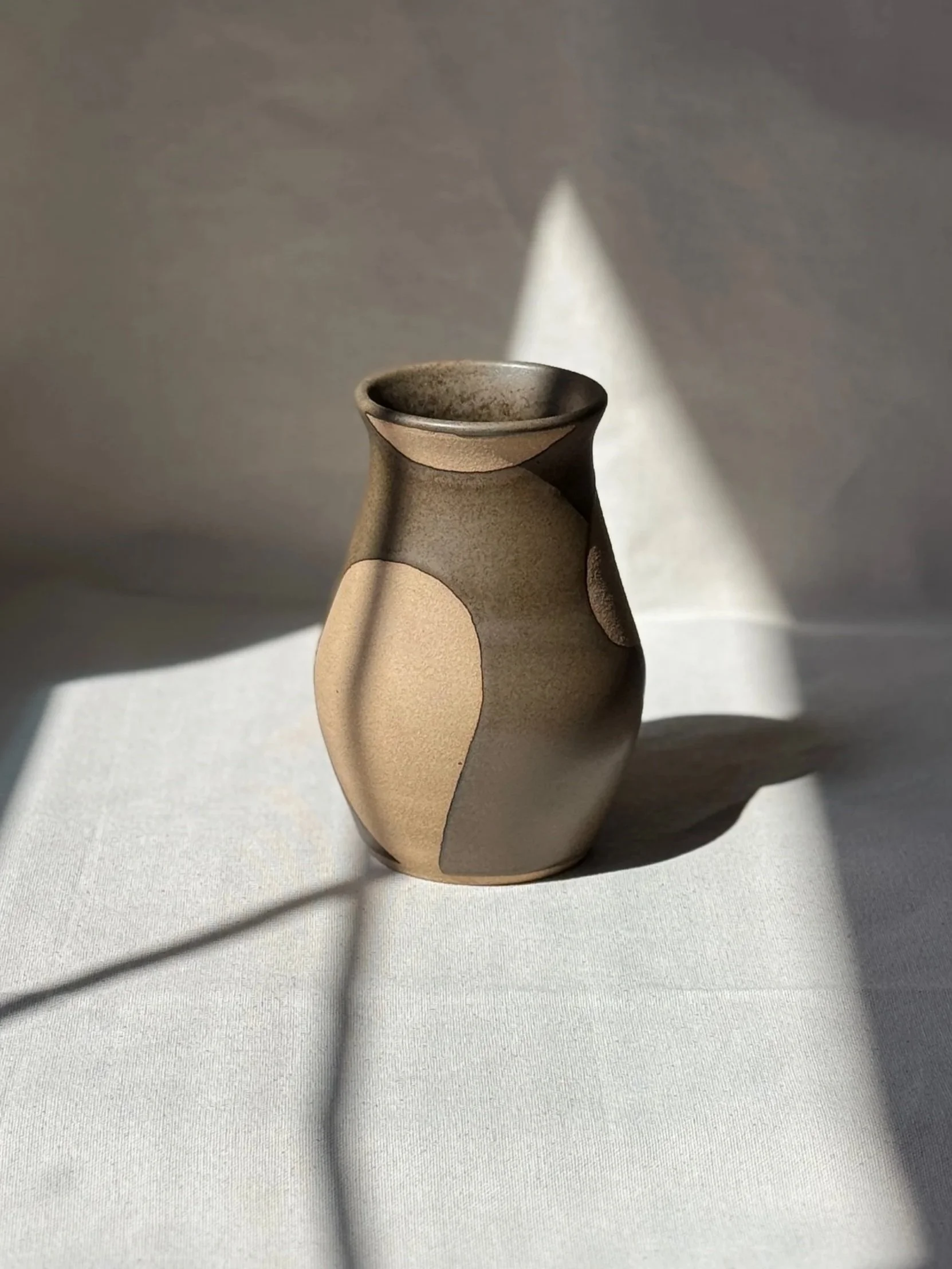 Vase in Bark Abstract (#2)