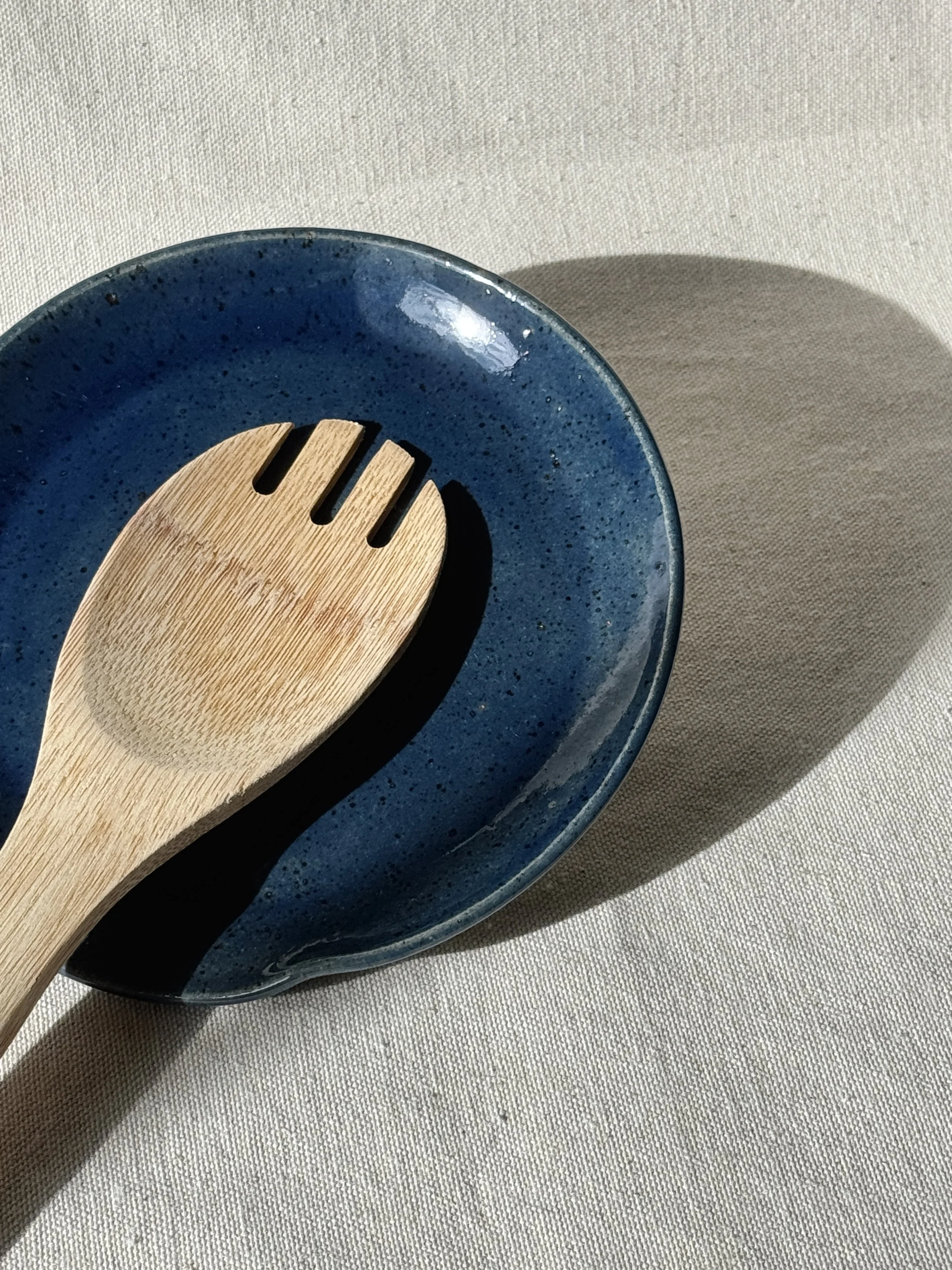 Spoon Rest in Deep Blue