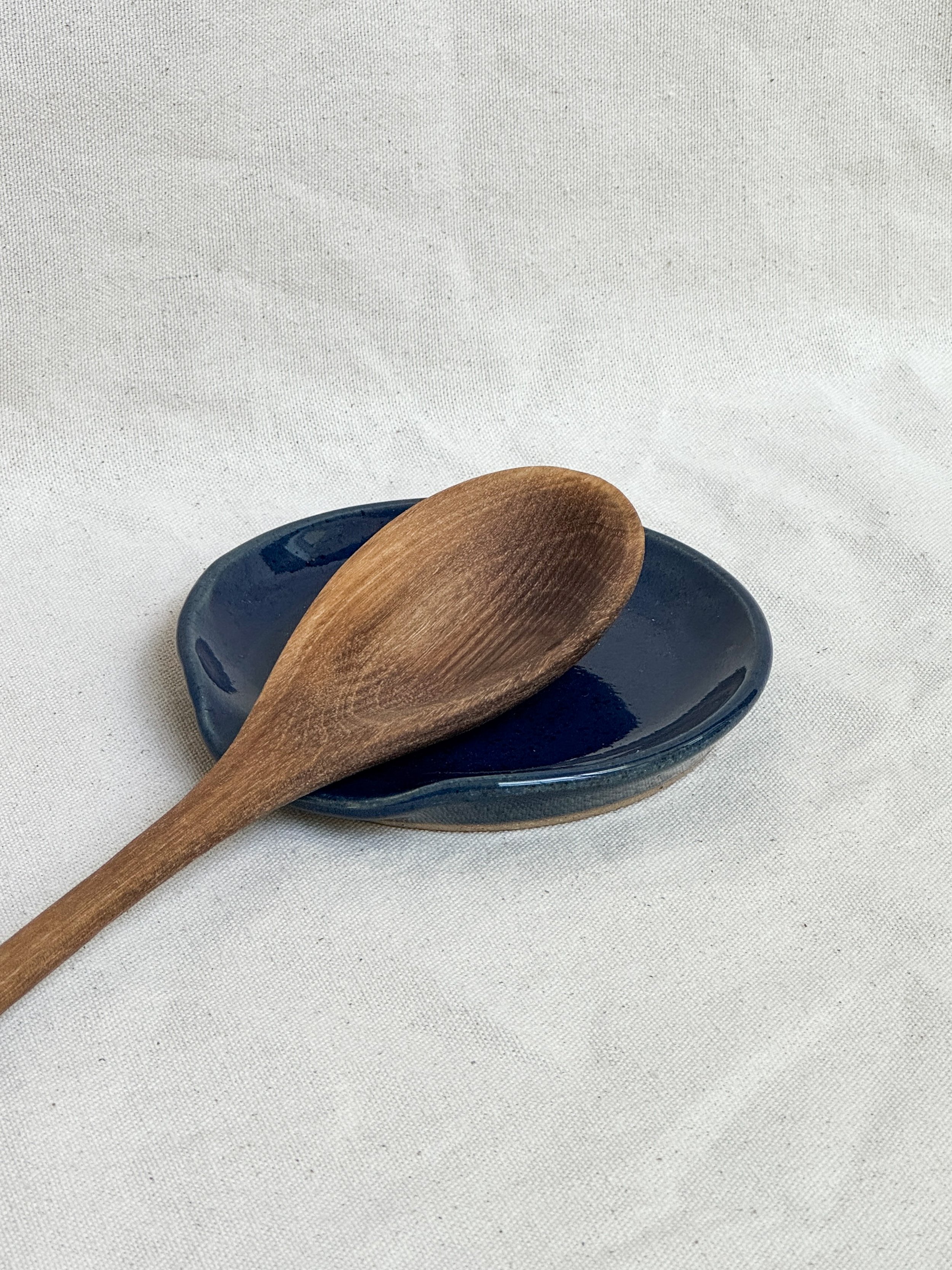 Spoon Rest in Deep Blue