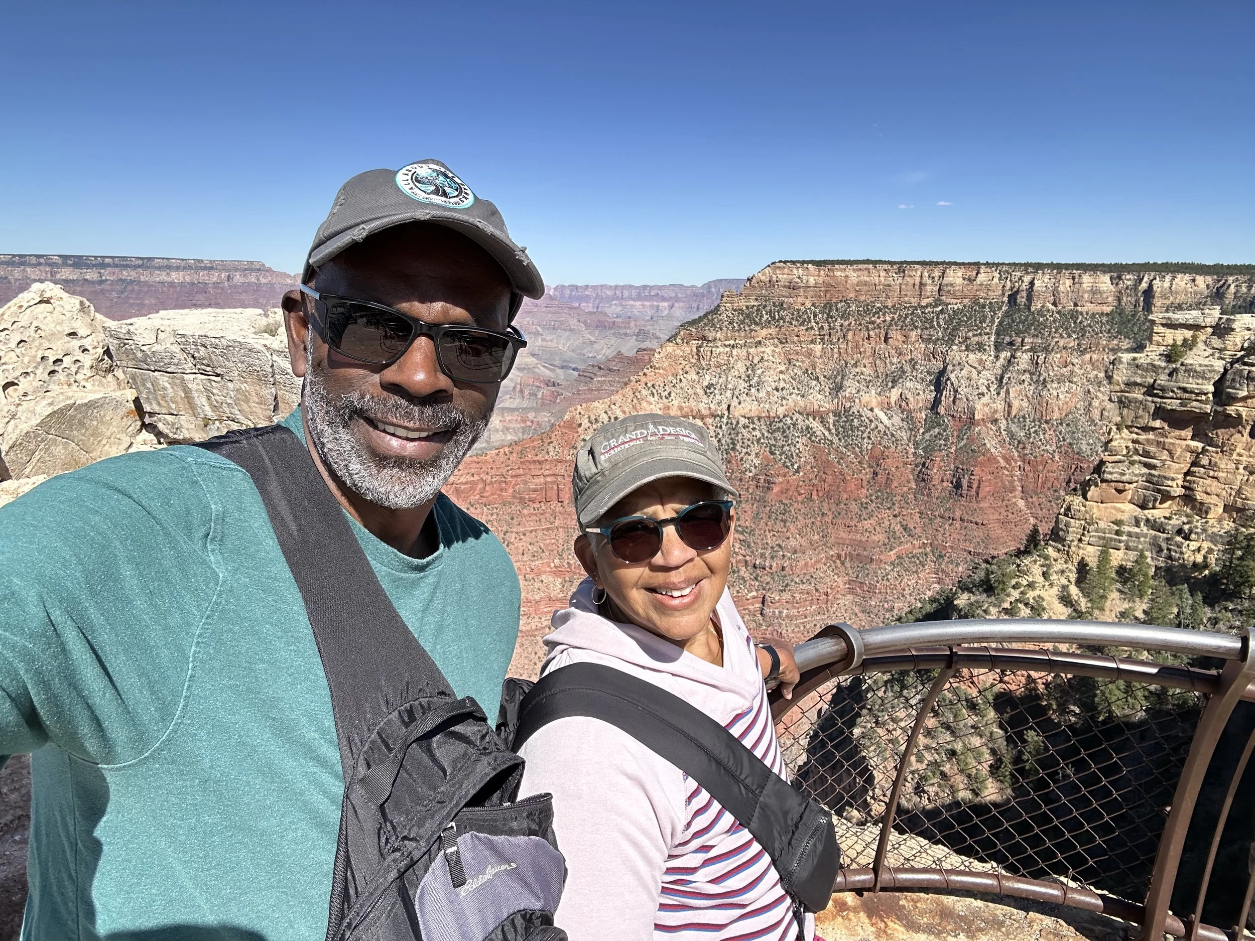 Duane &amp; Belinda of All About the Banks traveling out west