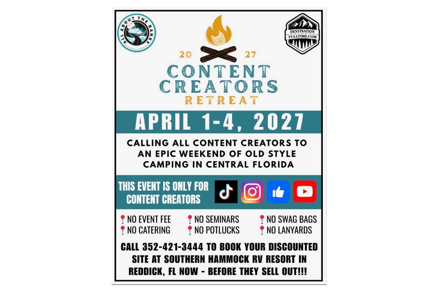 2027 Content Creators Retreat