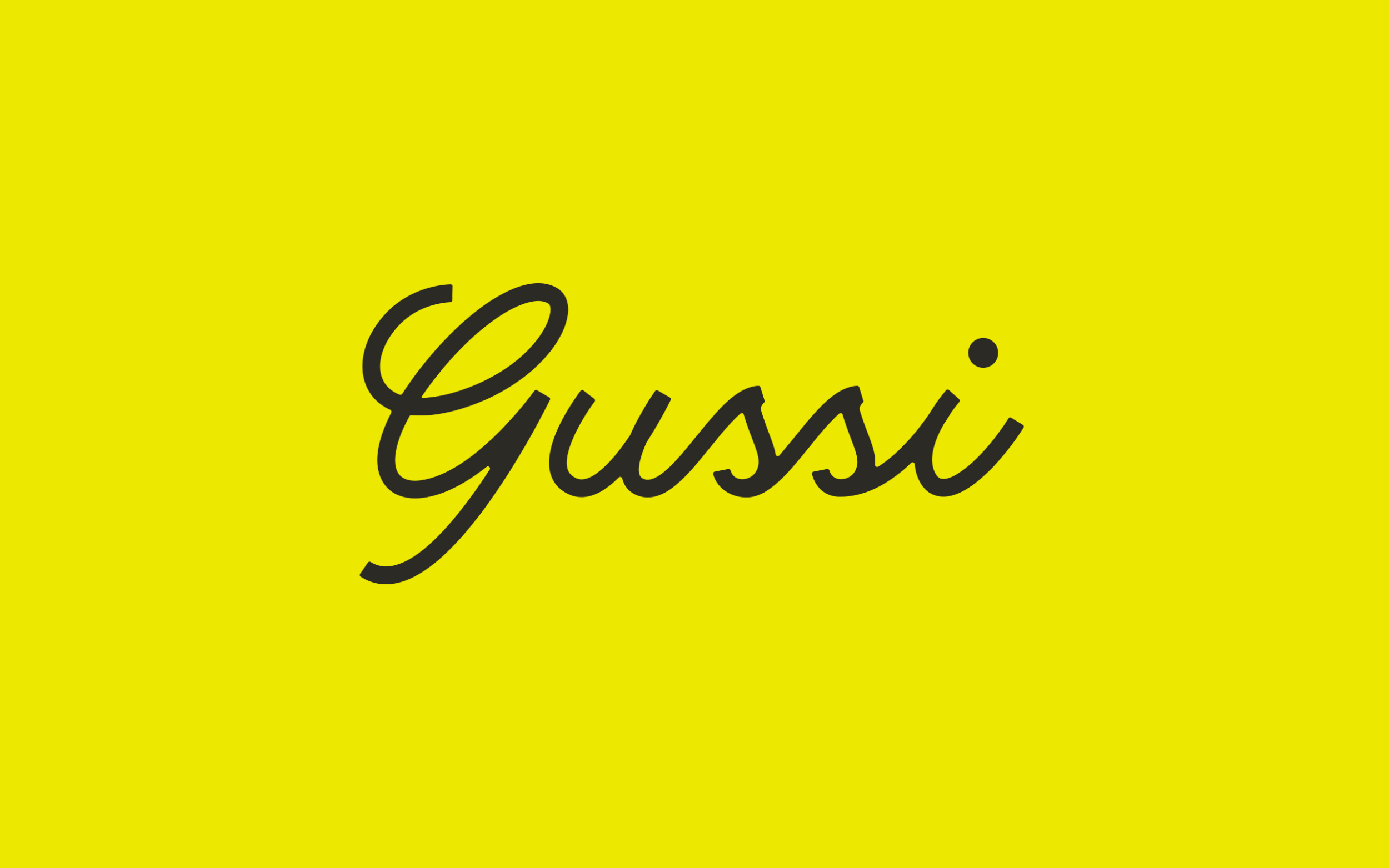 Typothesis Gussi Haircare Packaging Design Brand Identity Logo Custom Script Typeface Animation