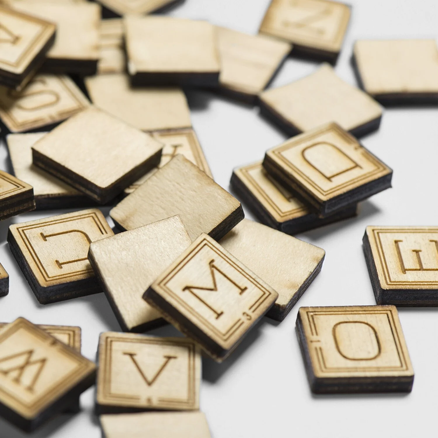 Typothesis Custom Type Scrabble Set