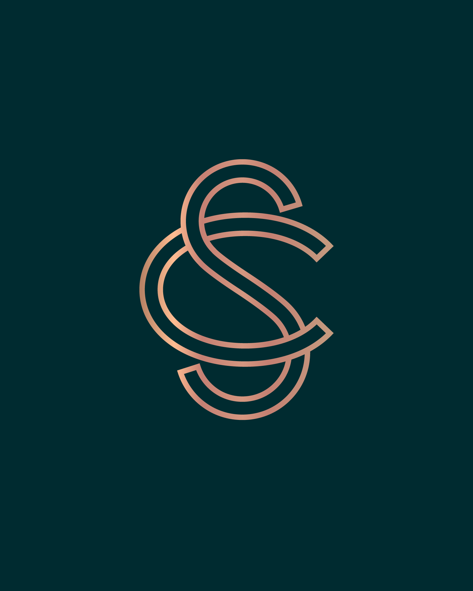 Typothesis Servant Coffee Packaging Design Brand Identity SC Monogram Lettermark Logo