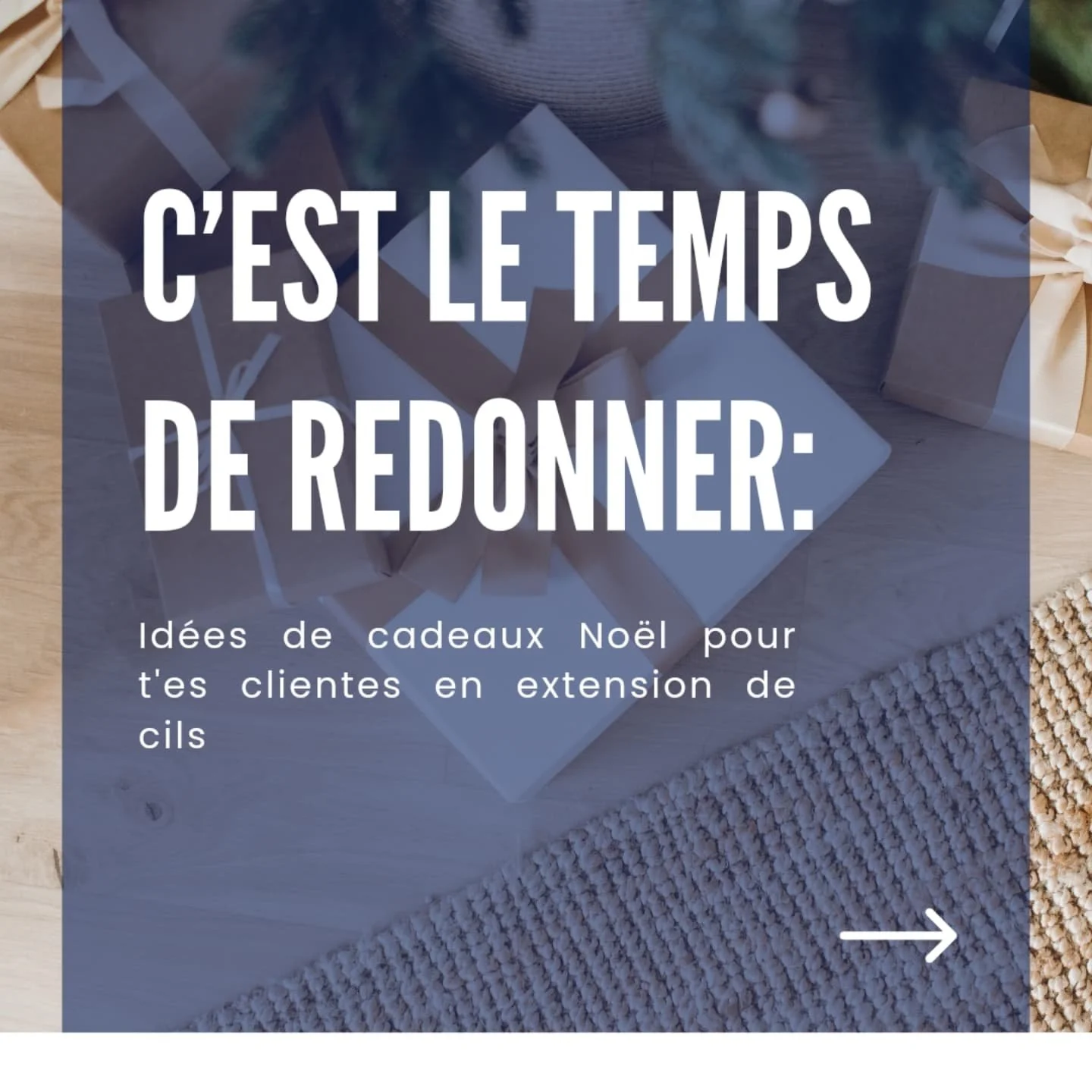 🎁 Offrir, c&rsquo;est recevoir. 🎄✨

No&euml;l approche, et c'est l&rsquo;occasion parfaite de montrer &agrave; vos clientes &agrave; quel point elles comptent pour vous. Ces petites attentions, en plus de r&eacute;chauffer les c&oelig;urs, renforce