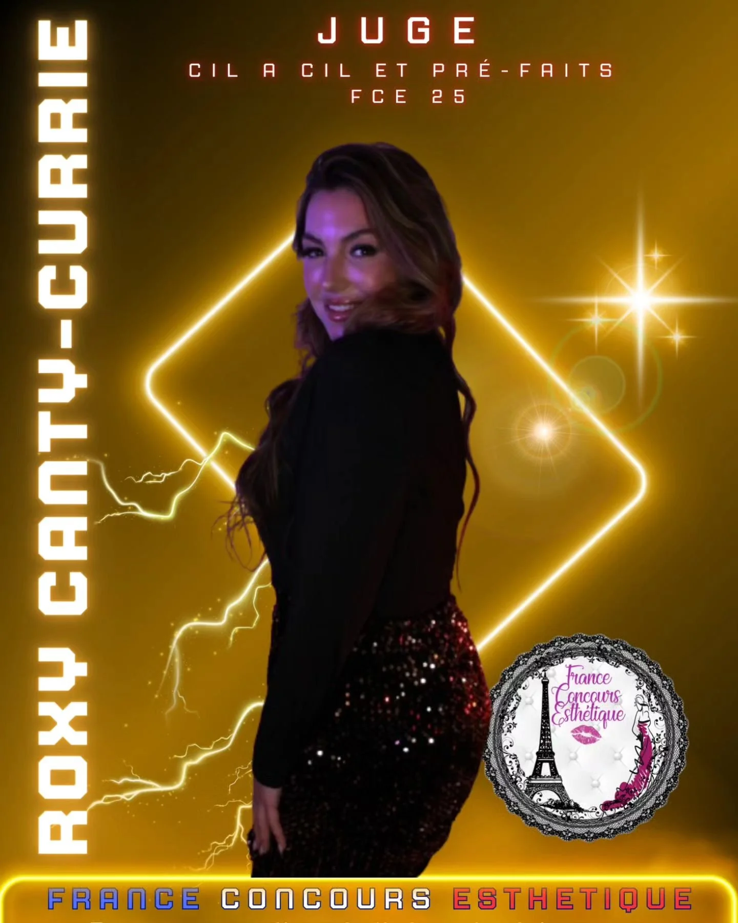 Juge et Passionn&eacute;e par l&rsquo;Excellence ✨

En tant que fondatrice de Roxycils, c'est avec une immense fiert&eacute; et gratitude que je reprends mon r&ocirc;le de juge pour le Championnat en ligne de cils France &ndash; Concours Esth&eacute;