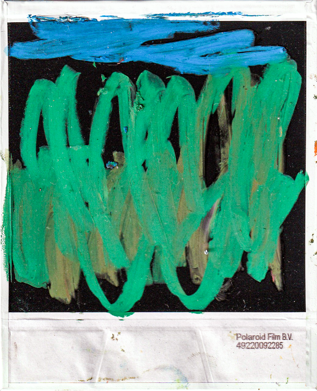 SIENA (oil pastels on polaroid)