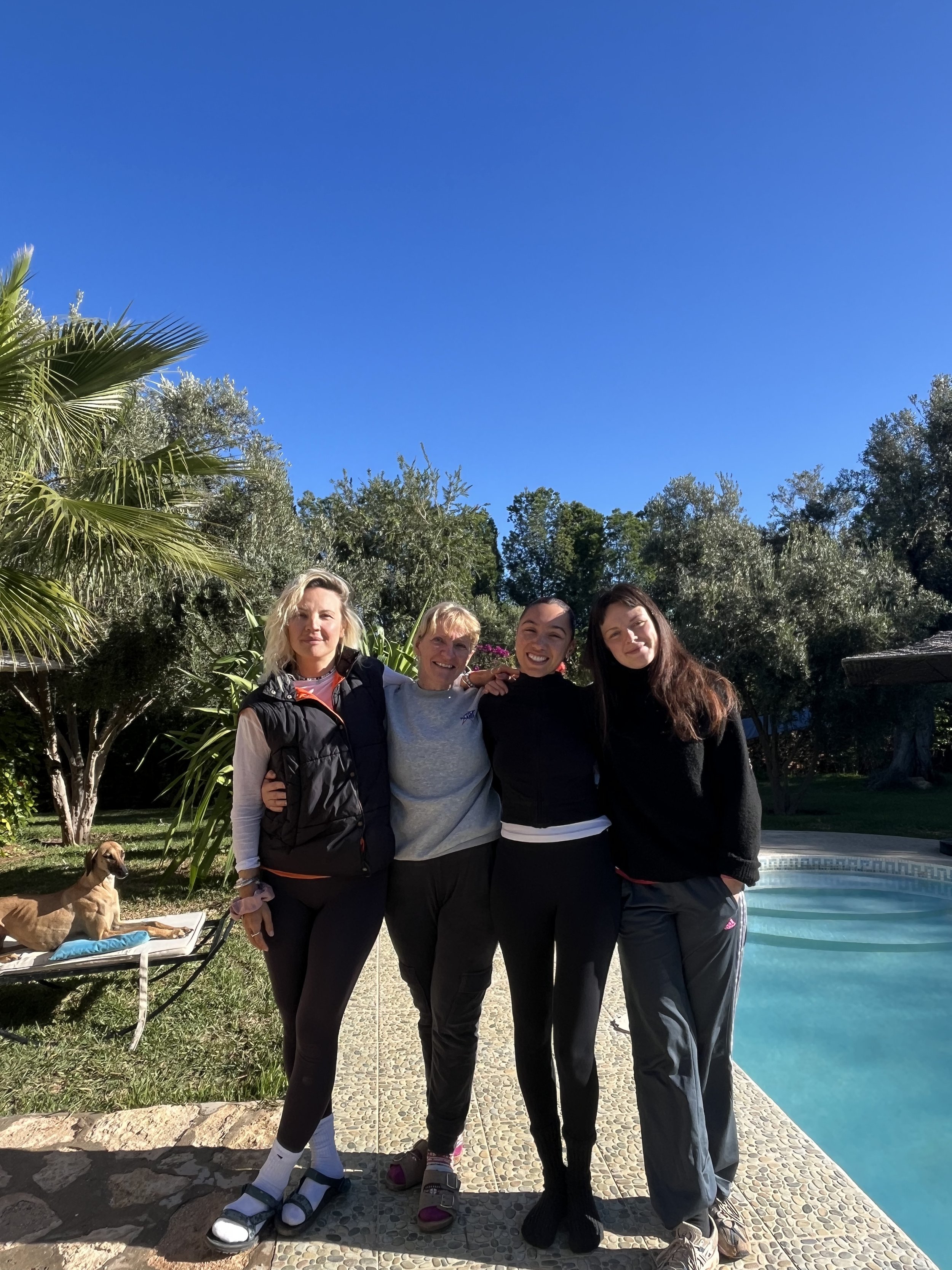 women yoga retreat in morocco