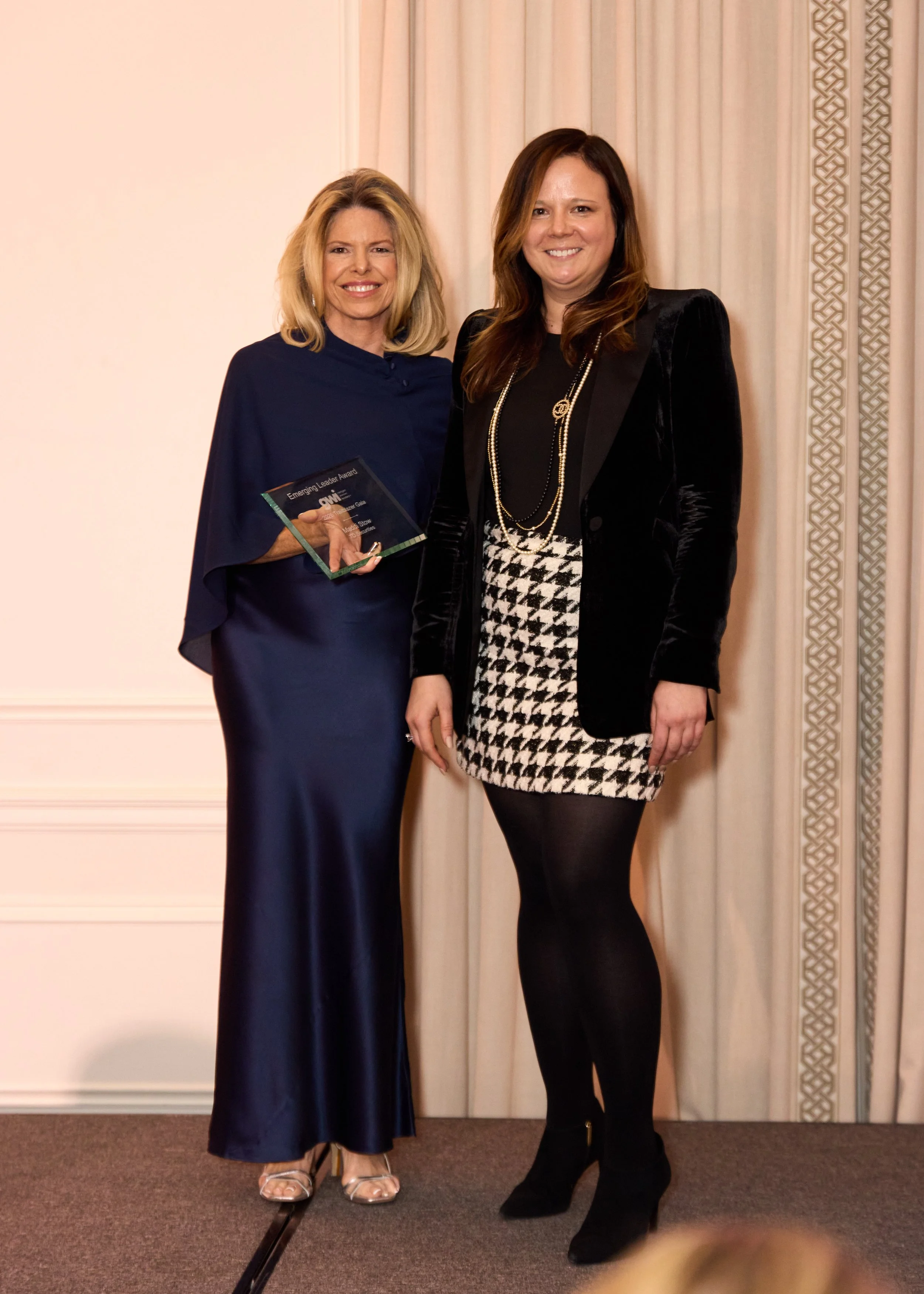 Emerging Leader presentation at the 2026 GWI Trailblazer Gala