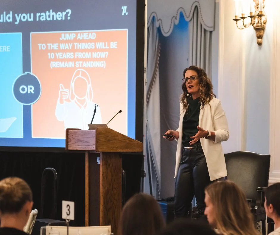 &ldquo;Work is broken &mdash; but Gen Z can help us fix it.&rdquo;⁠
⁠
The 2025 Leadership Forum brought together powerhouse voices from @bloomberg, @canva, and the @nwsl, alongside our keynote speaker, Amanda Schneider, to explore how Gen Z and techn