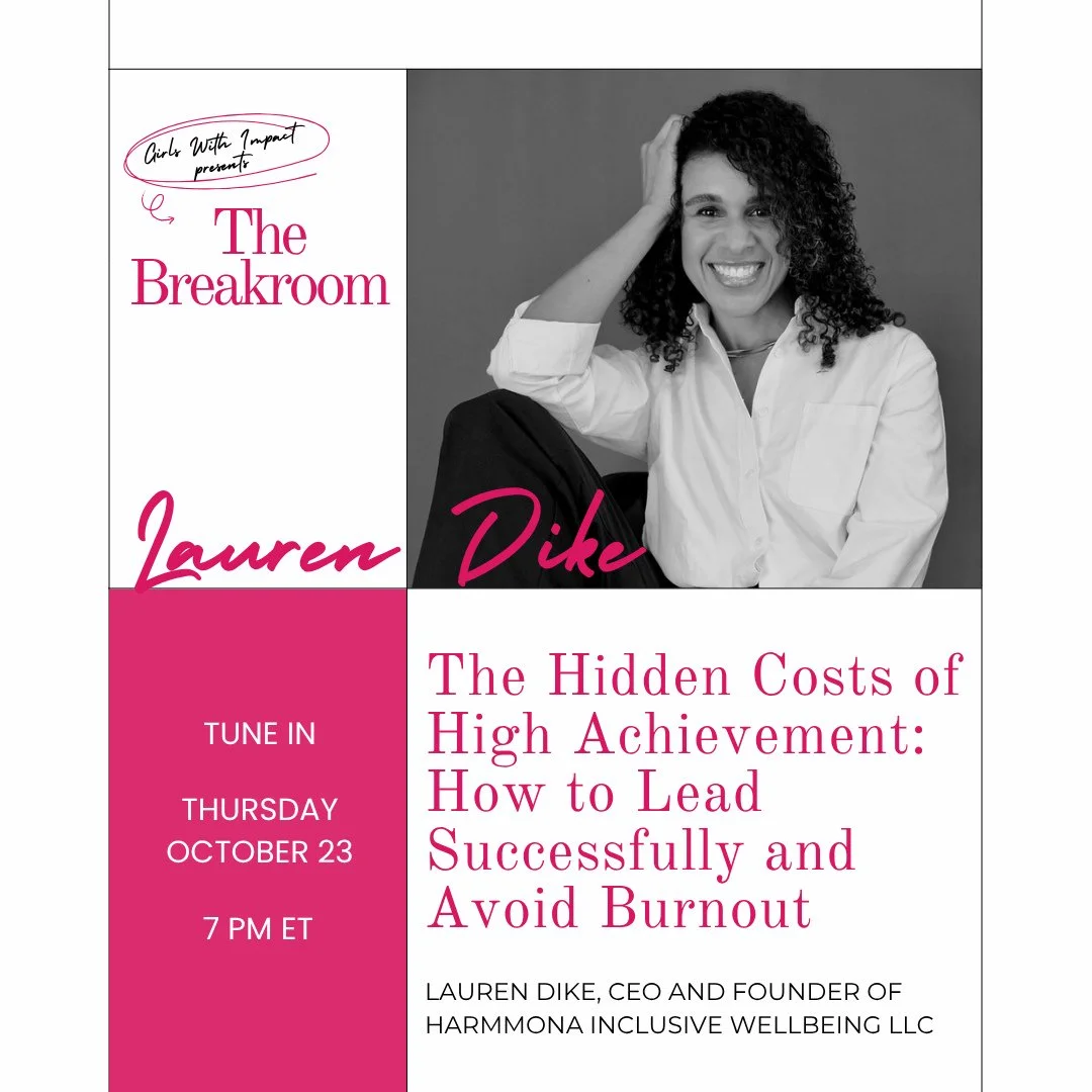 Behind every success story lies a hidden cost: burnout, stress, and exhaustion.⁠
⁠
Join Lauren Dike, CEO &amp; Founder of Harmmona Inclusive Wellbeing and Chair of NASA&rsquo;s Roses Inclusion Panel, for a candid Breakroom session on redefining succe