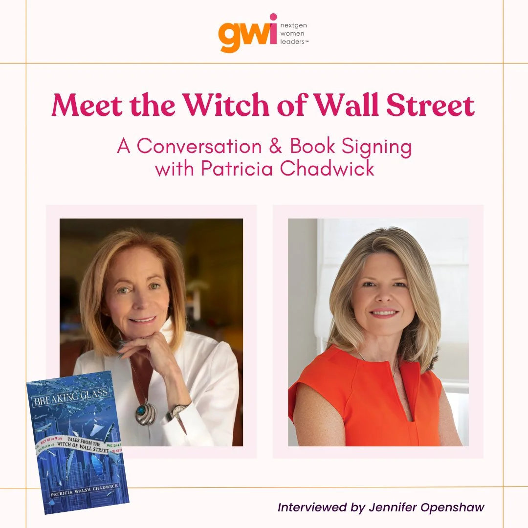 #Greenwich Women in financial services &mdash; Meet Author &amp; Trailblazer Patricia Chadwick, who rose through the ranks to become a top exec at Invesco, earning her the nickname, The Witch of Wall Street.⁠
⁠
Patricia will share her incredible stor