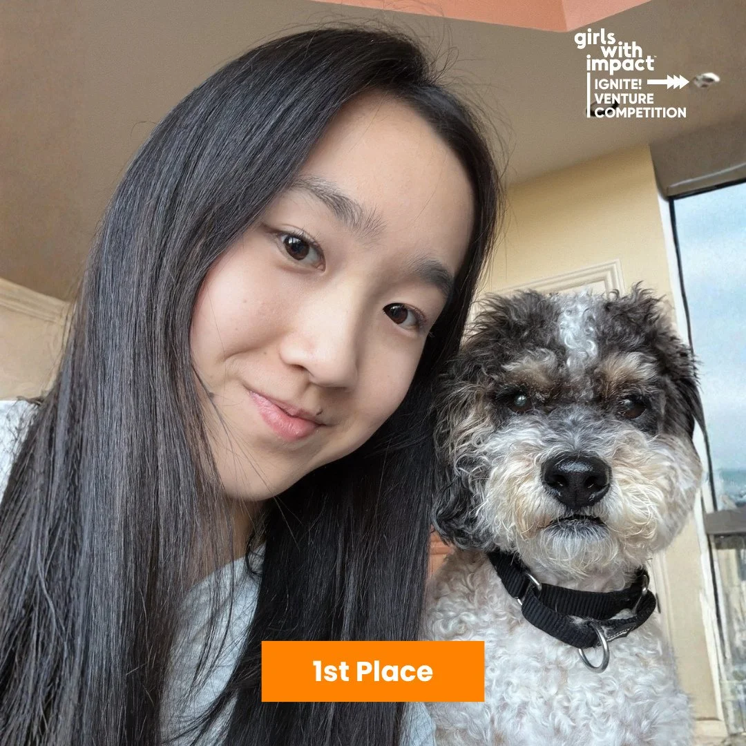 Say hello to the winners of the GWI IGNITE! Venture Competition (summer edition 🌞) 
🥇1st Place – Emily Jiang, 16 (WA), Founder of Imperfectly Pawfect 🐶✨
Her homemade dog treats turn “imperfect” produce into perfectly deliciou