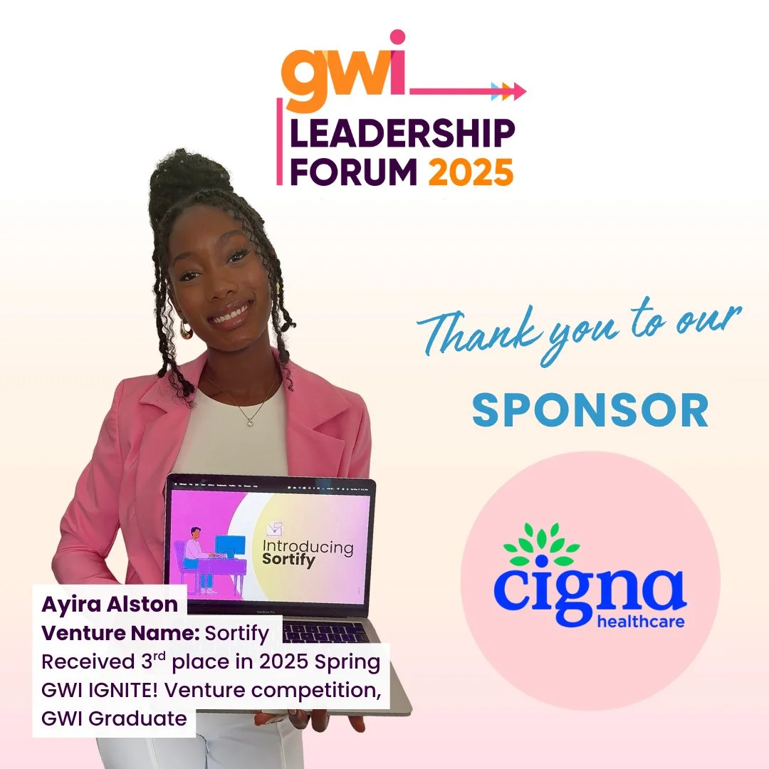 A huge thank-you to @cignahealthcare for helping make our 2025 Leadership Forum possible! 💼✨
Your support fuels GWI’s mission to equip the next generation of women with the skills, confidence, and leadership training to shape the future of