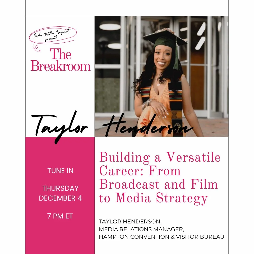 A versatile career isn&rsquo;t luck &mdash; it&rsquo;s built with intention, adaptability, and grit.⁠
⁠
In next week&rsquo;s Breakroom, multi-hyphenate creative Taylor Henderson (media manager, professor, filmmaker, dancer &mdash; yes, all of it 💫) 