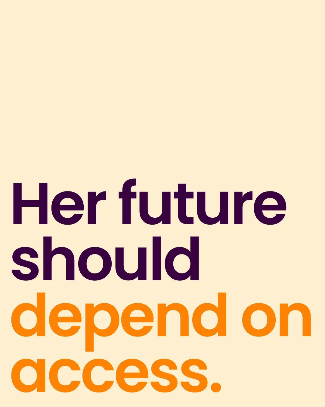 You know what it's like without support - she shouldn't.⁠
⁠
Your support helps young women learn real workforce skills and step into their next chapter prepared.⁠
⁠
Give now, and be part of her success story. Donate to givebutter.com/ignite50k or vis