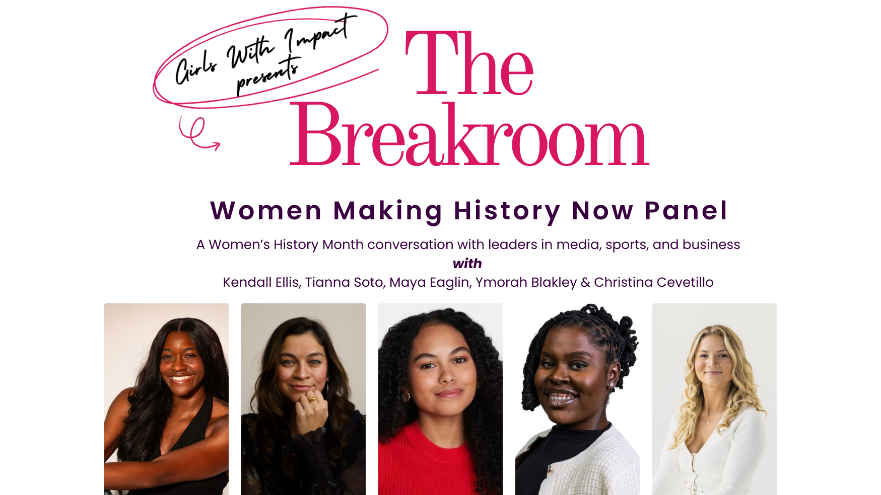 The Breakroom: Women Making History Now