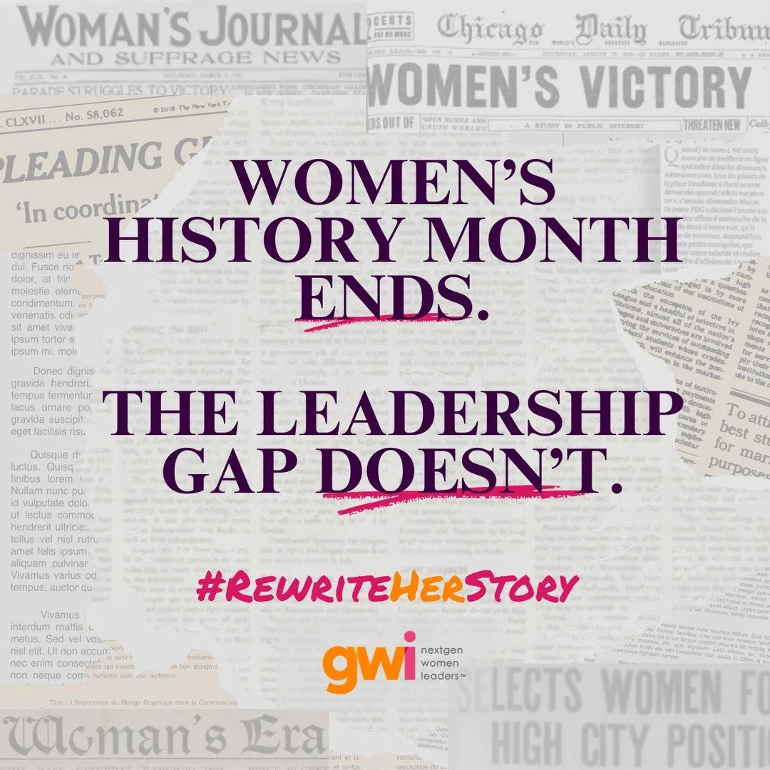 March is a nice time to for organizations to say they support women in leadership.⁠
⁠
All year long is a nice time to do it.⁠
⁠
This Women's History Month:⁠
1. Advocate for the GWI mission⁠
2. Encourage a girl to sign up for our programs⁠
3. Contribu