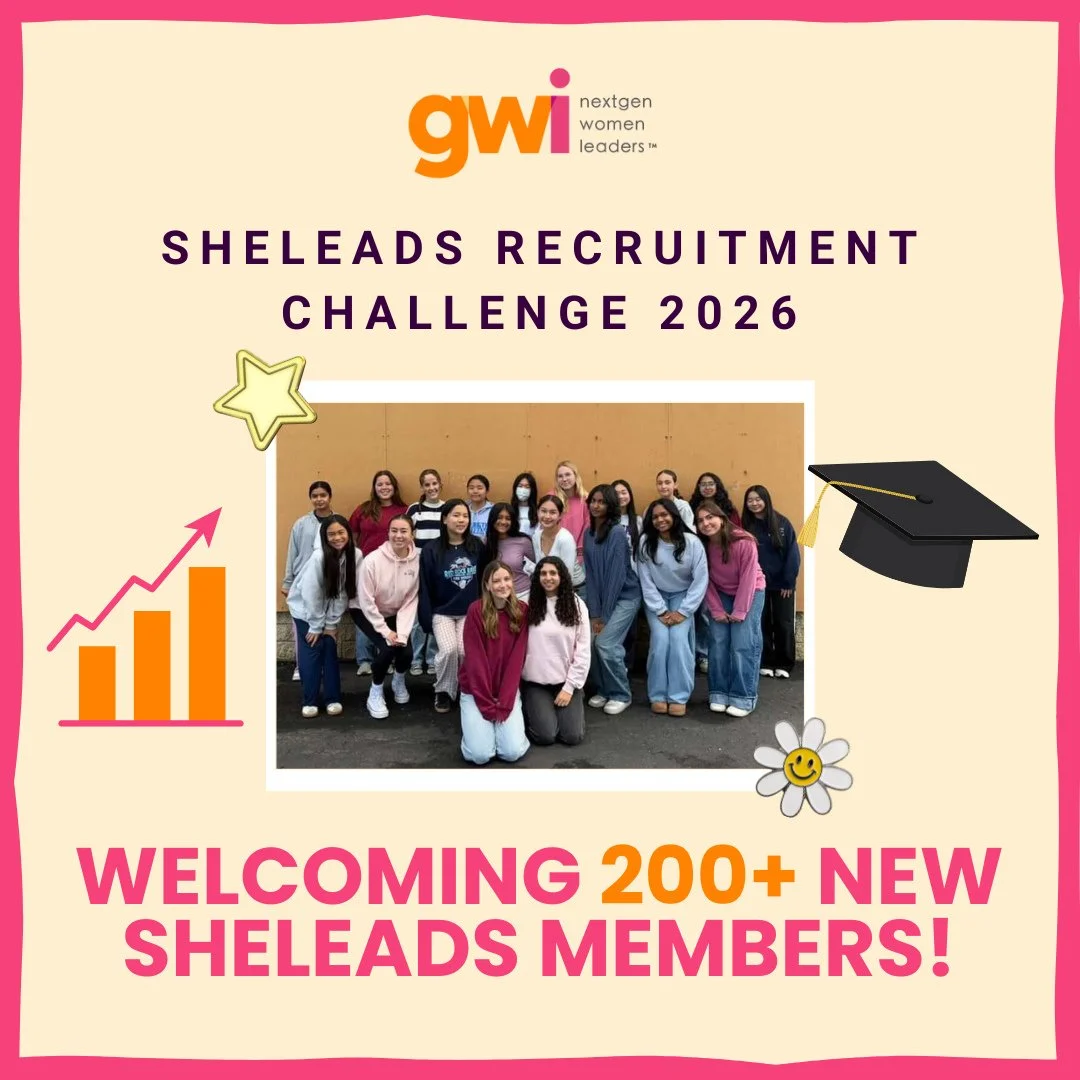 We&rsquo;re thrilled to share that the 2026 SheLeads the Way Recruitment Challenge brought in over 200+ new members for participating SheLeads Clubs!⁠
⁠
Shoutout to our SheLeads the Way Challenge winners:�🥇 University High School�🥈 JFK High School�