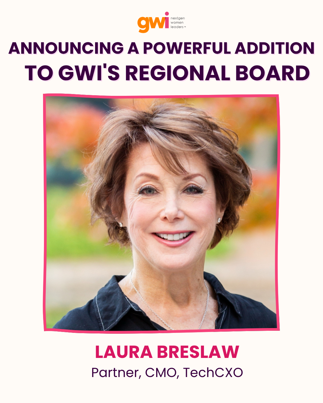 Welcoming Laura Breslaw to the Girls With Impact New York Regional Board