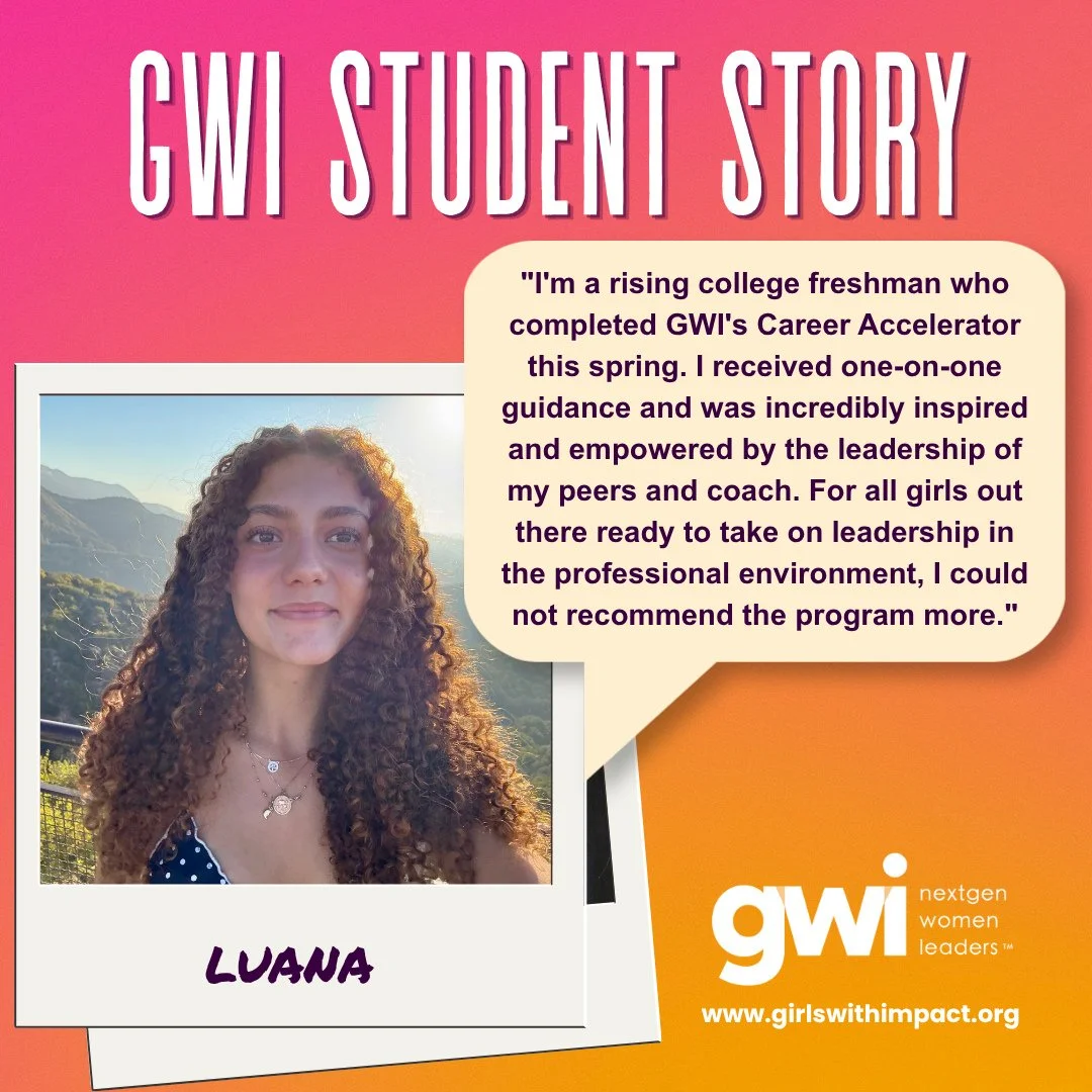 &ldquo;Transitioning between high school and college, I joined the program to gain the confidence and tools needed to take on leadership and initiative in professional environments.&rdquo; &mdash; Luana Aguero⁠
⁠
This is what the Summer of Success is