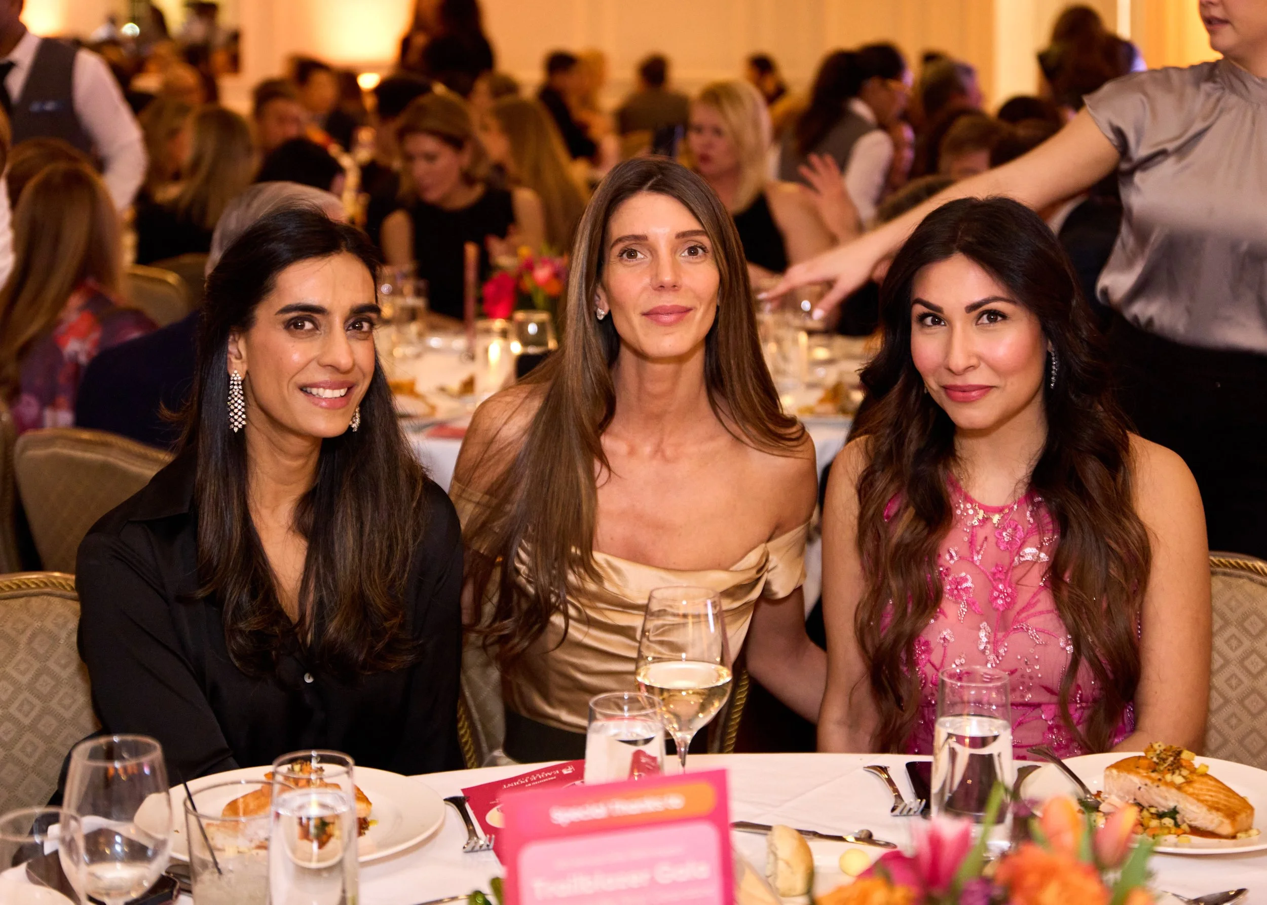 Saila Shah, Lindsey Katalan, and GWI Co-Chair Ayesha Khan