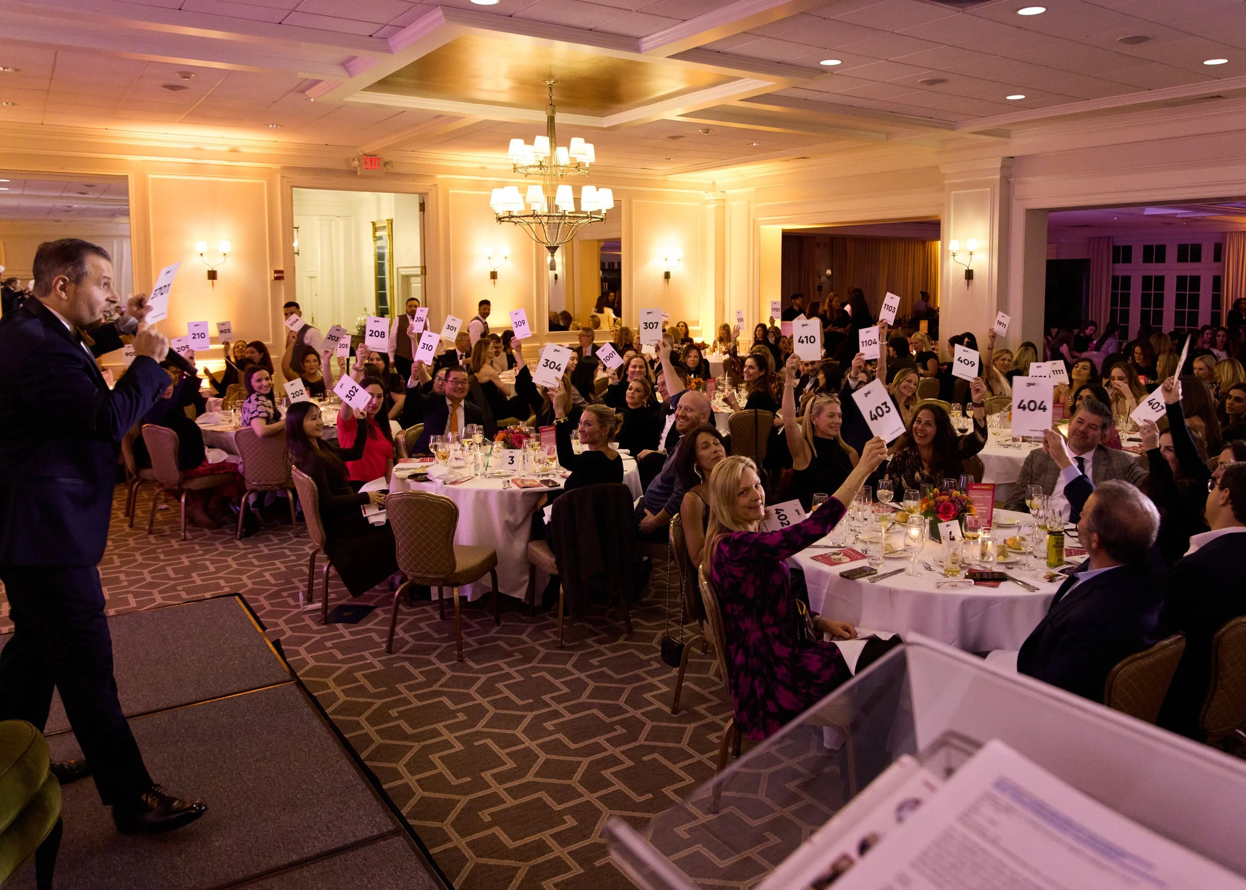 Auction and paddle raise at the 2026 GWI Trailblazer Gala