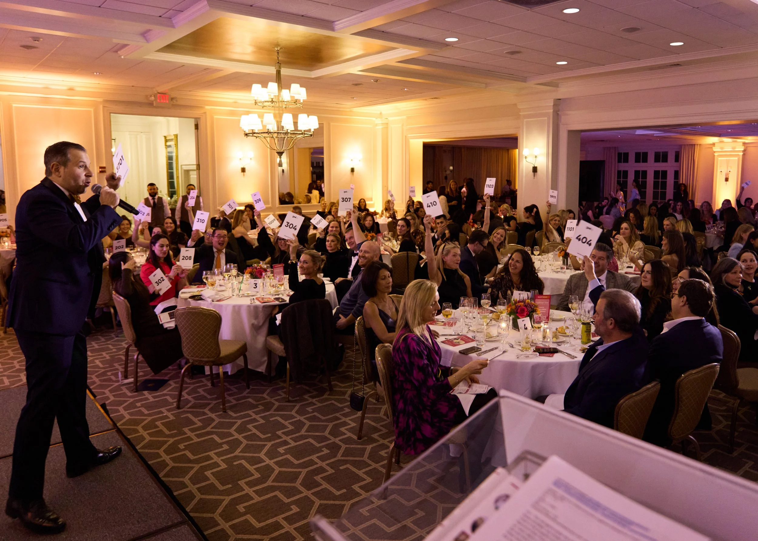 Auction and paddle raise at the 2026 GWI Trailblazer Gala