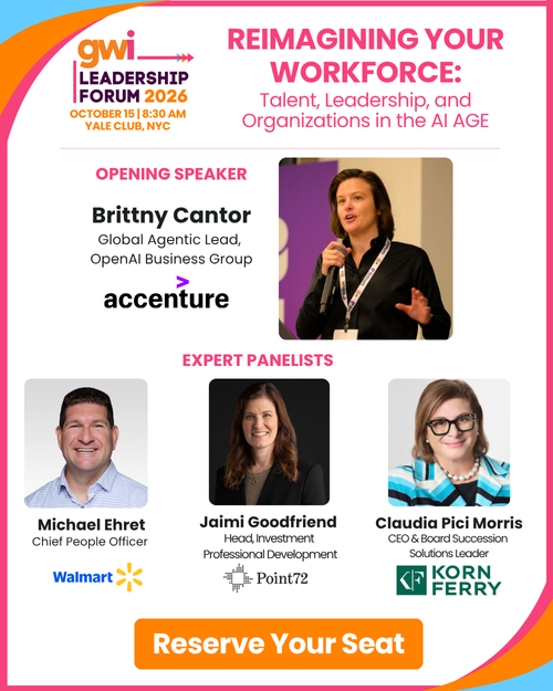 2026 GWI Leadership Forum — learn more and register