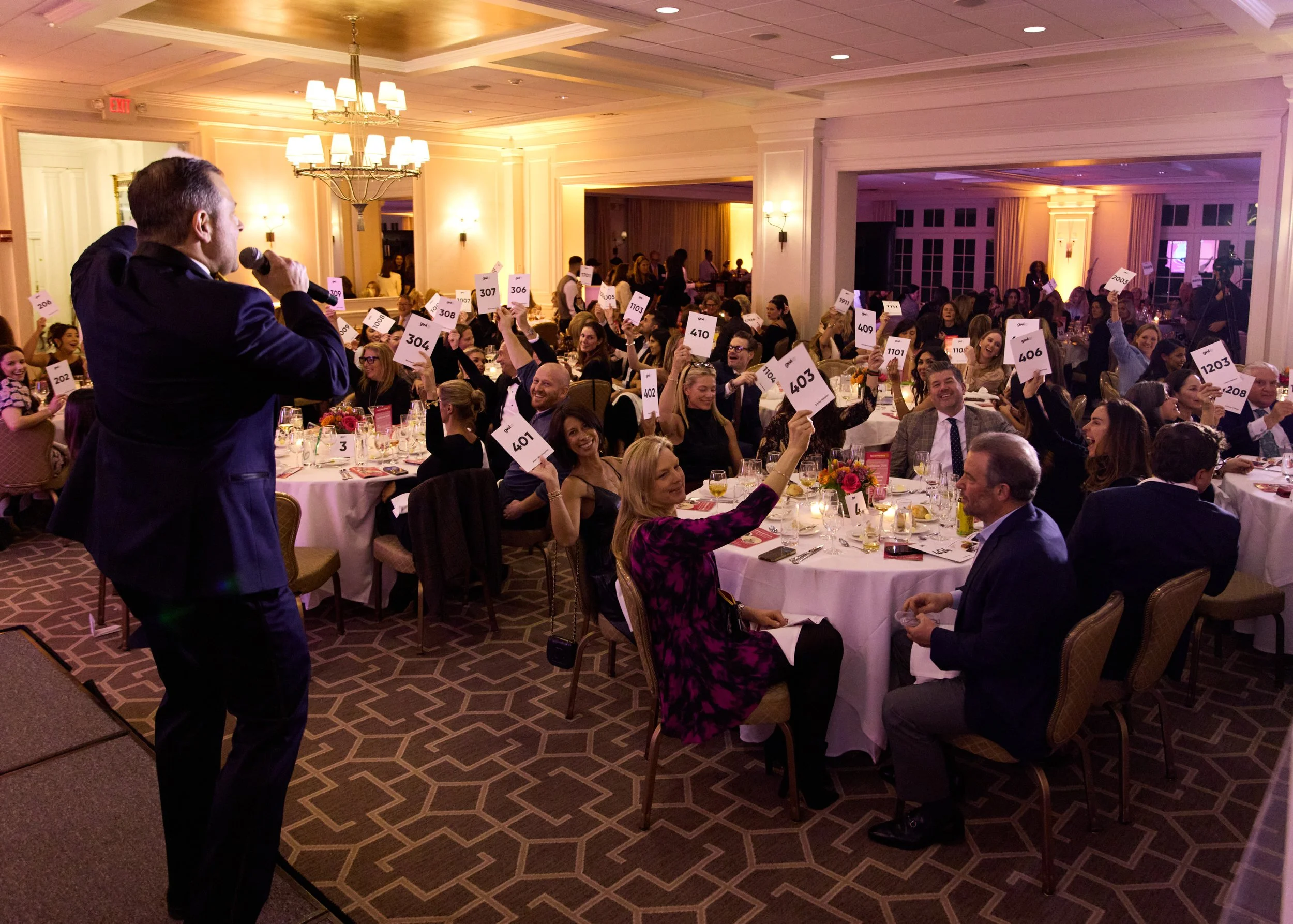 Auction and paddle raise at the 2026 GWI Trailblazer Gala