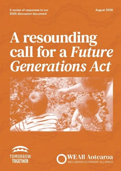 A resounding call for a Future Generations Act 